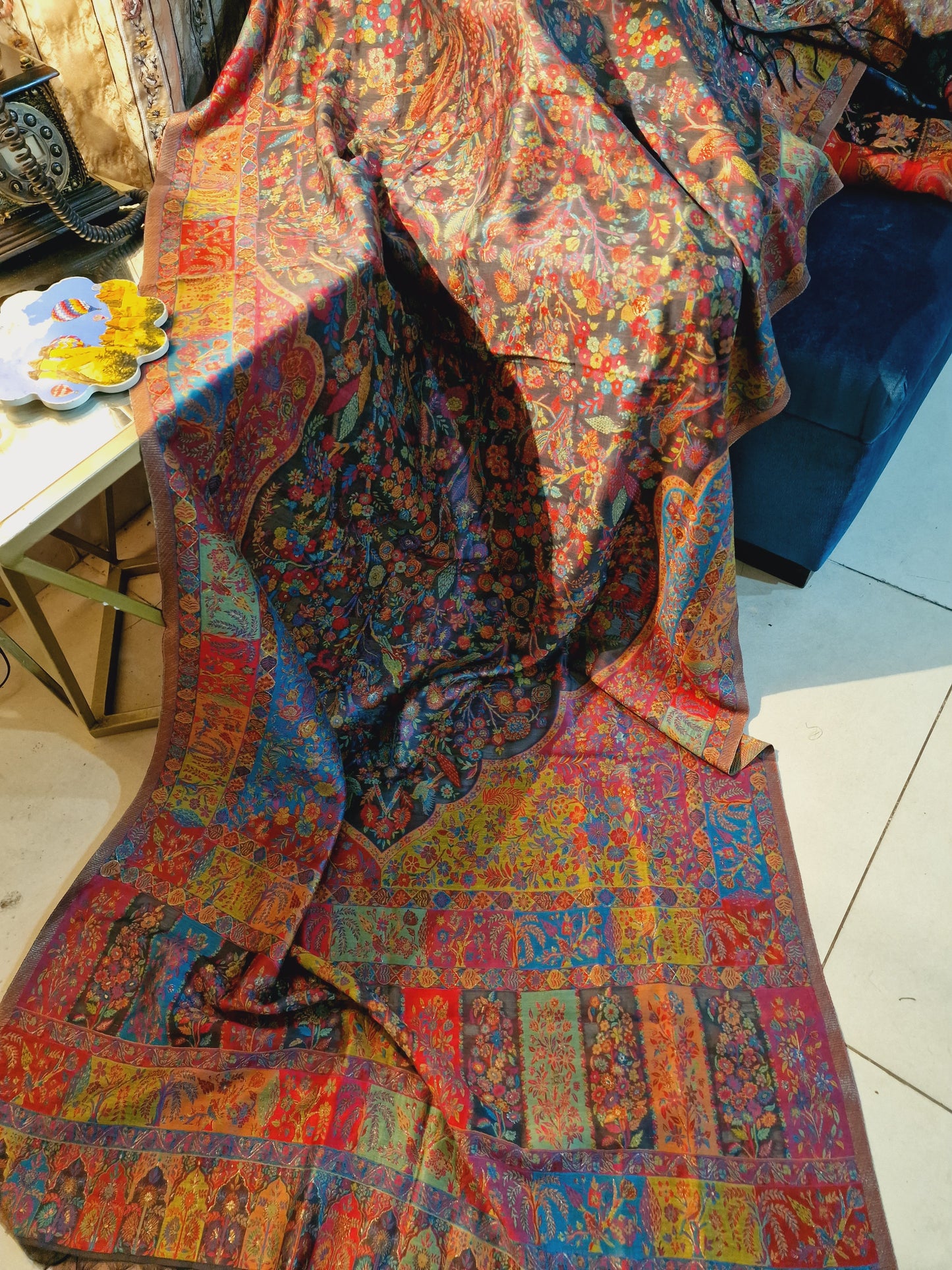 Sale.Kanni silk shawl