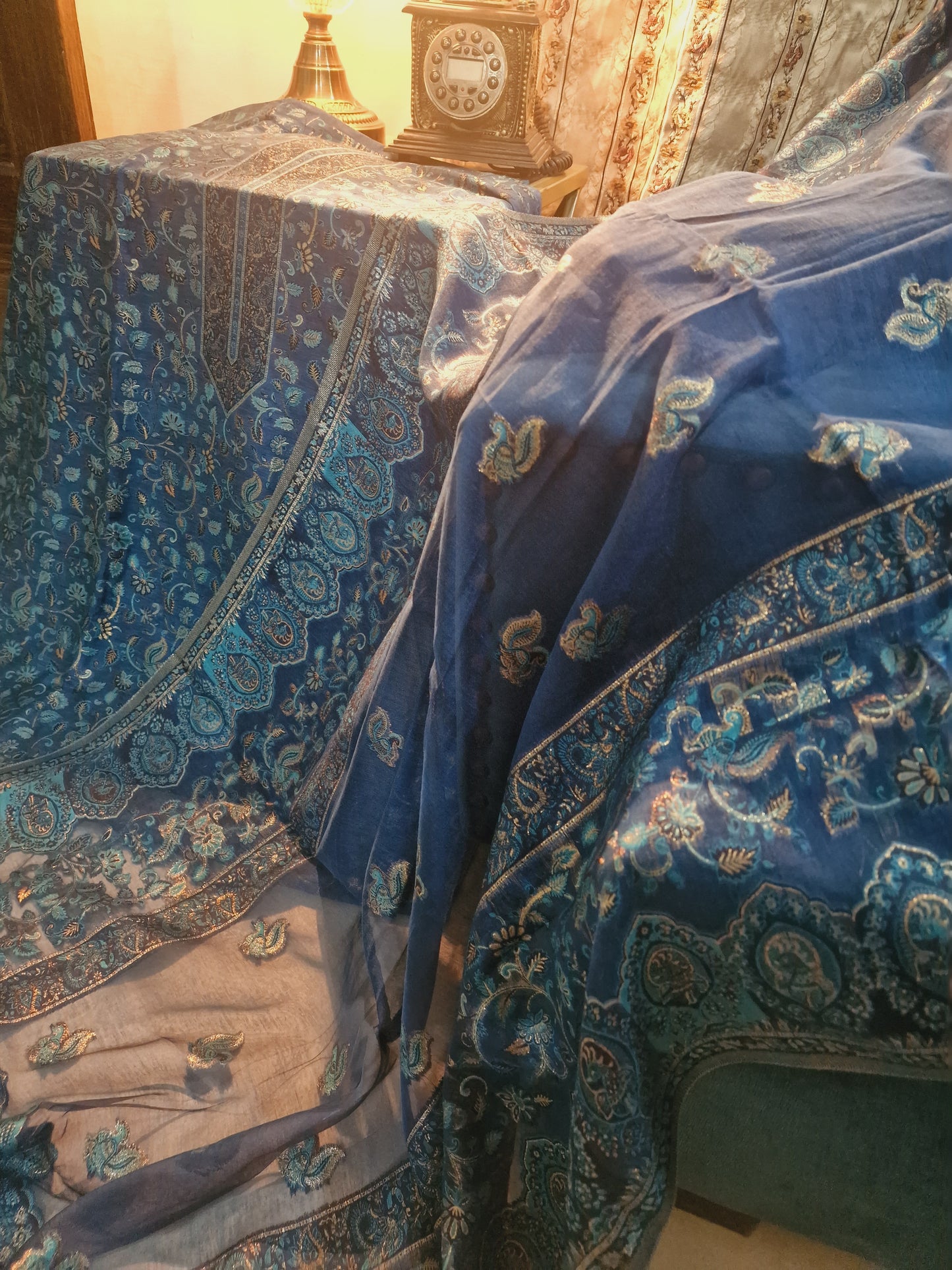 Sale..Pure mulbery silk suit