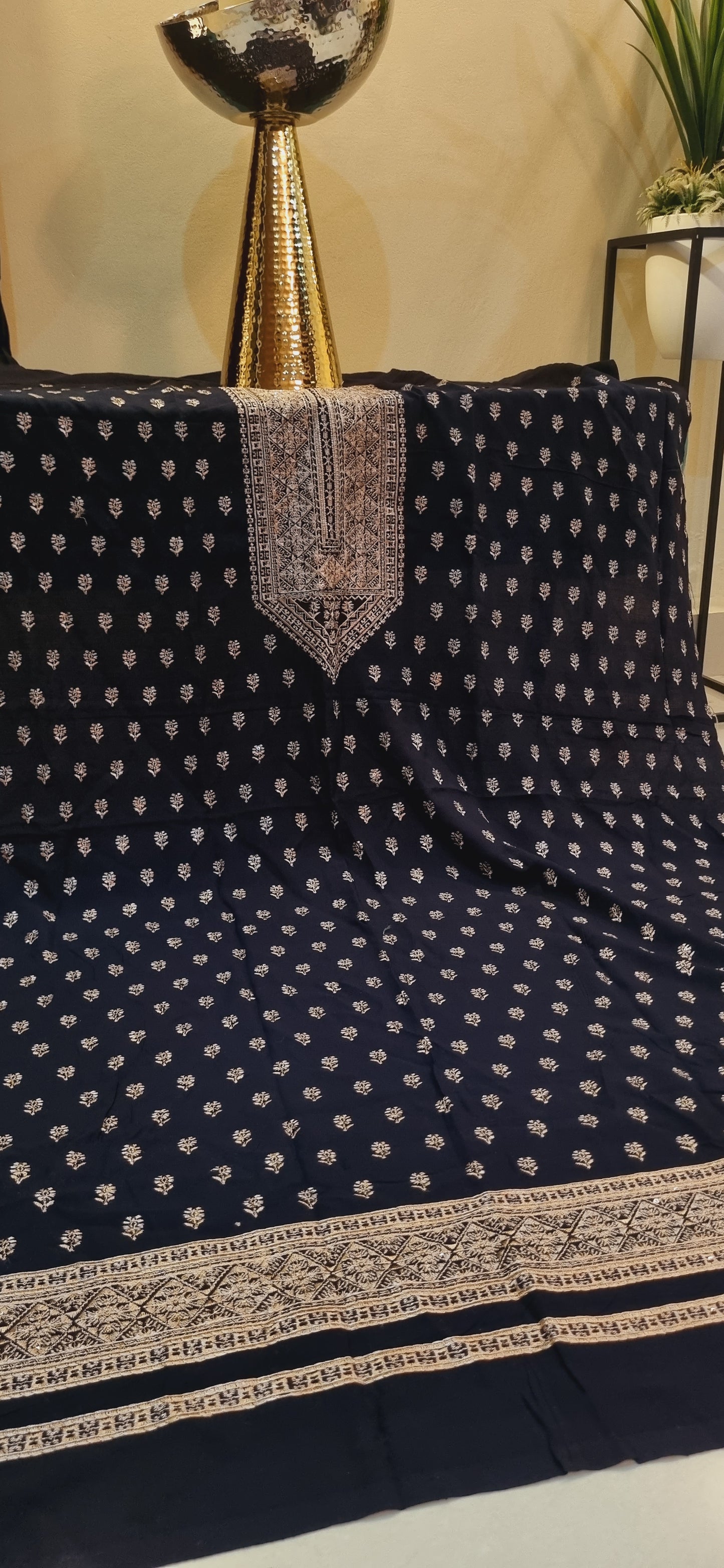 Sale,Linen embroidered two piece