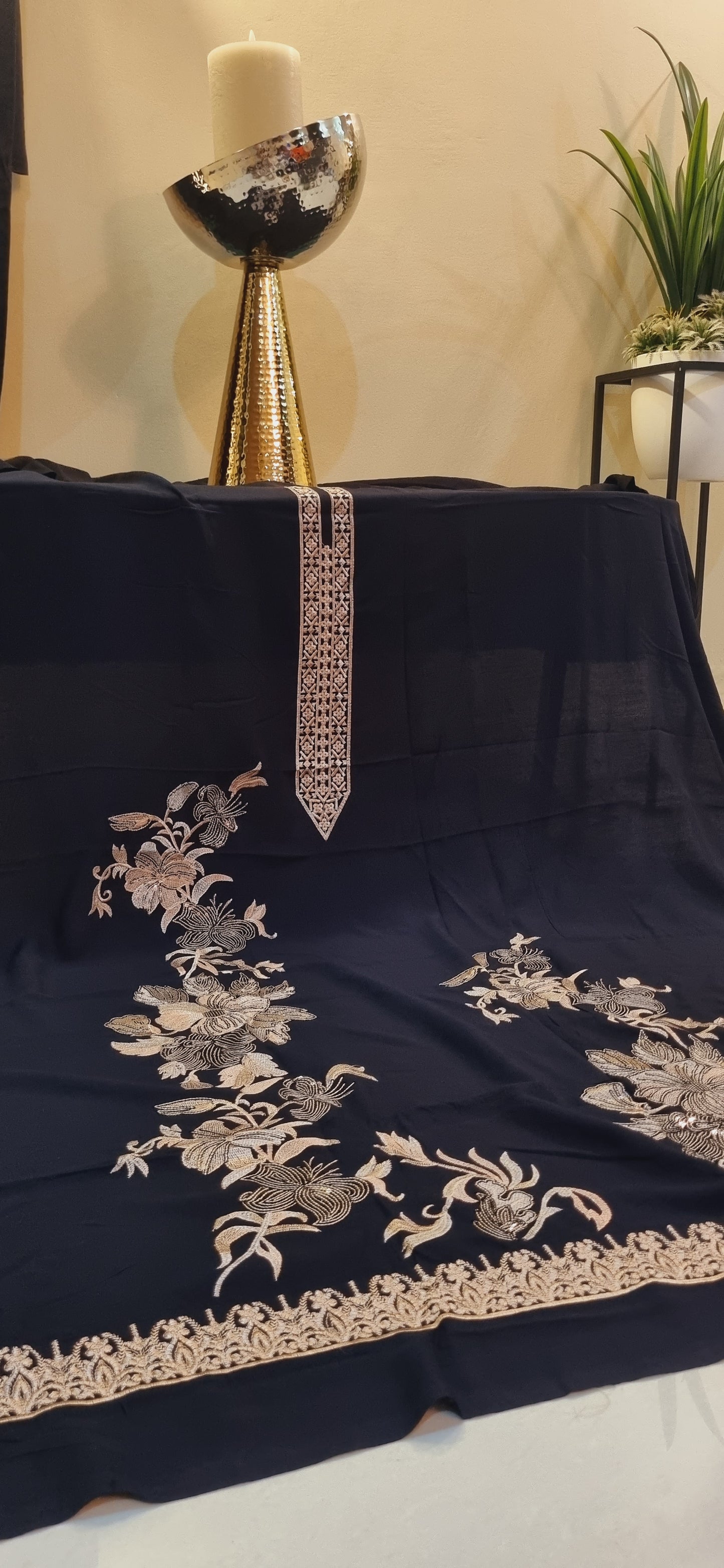 Sale,Linen embroidered two piece