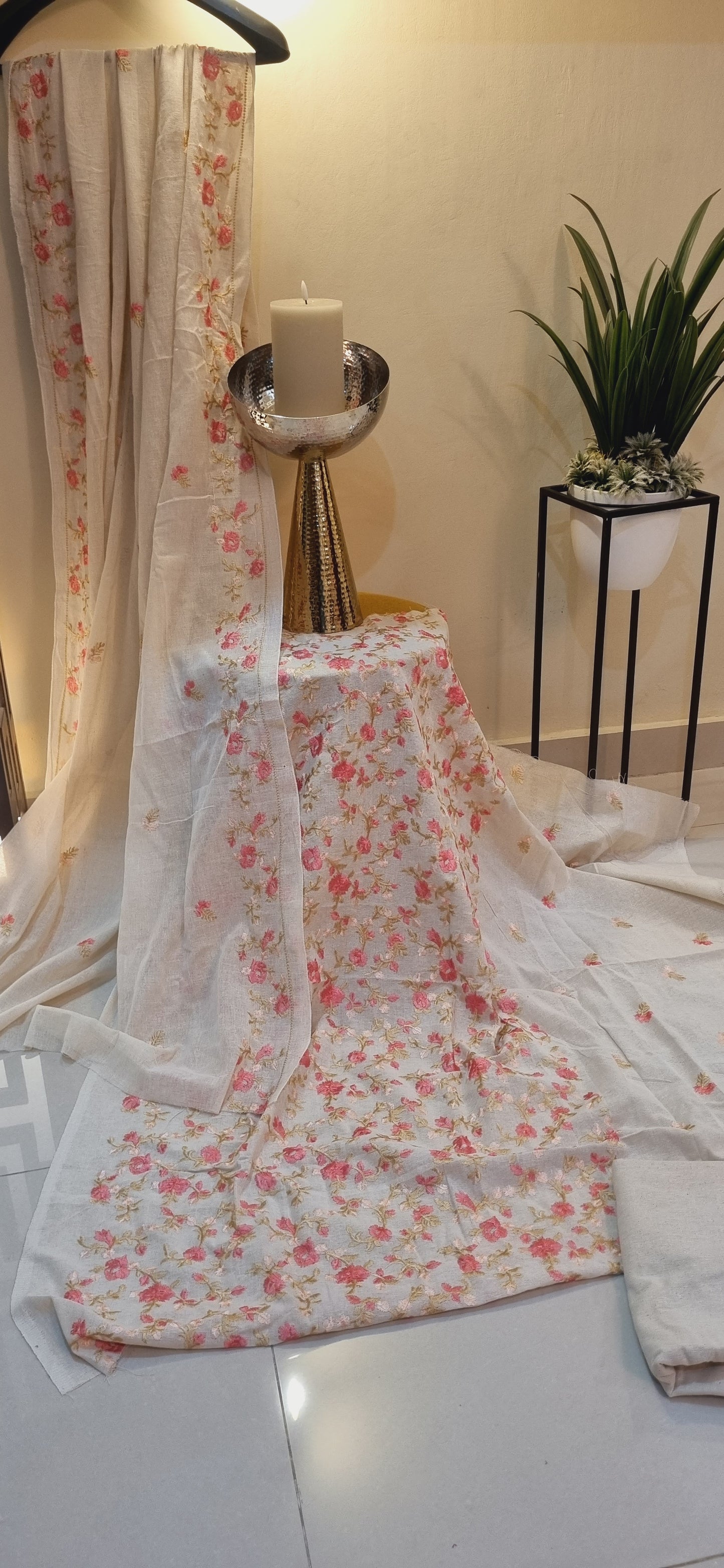 Sale: Embroidered suit: Three piece