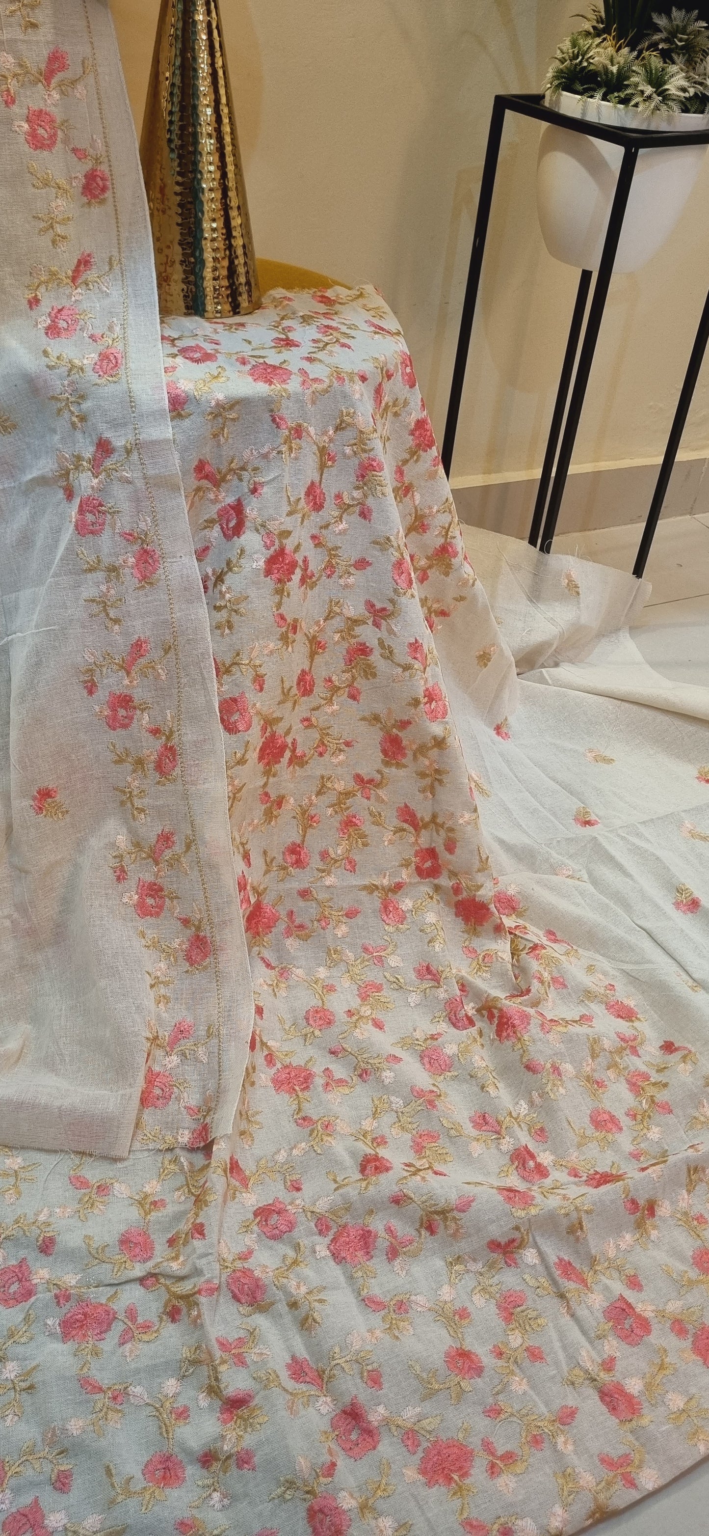 Sale: Embroidered suit: Three piece