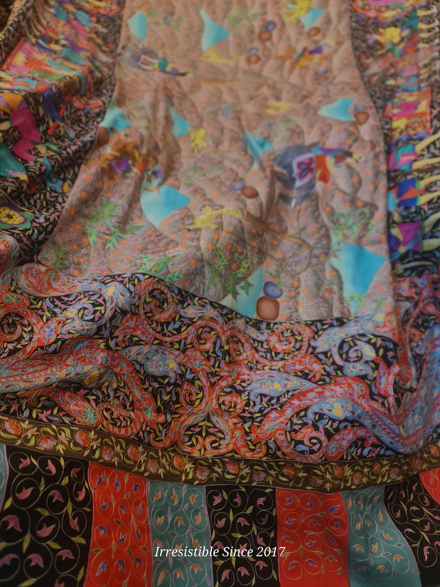 Shahtoosh: kalamkari shawl