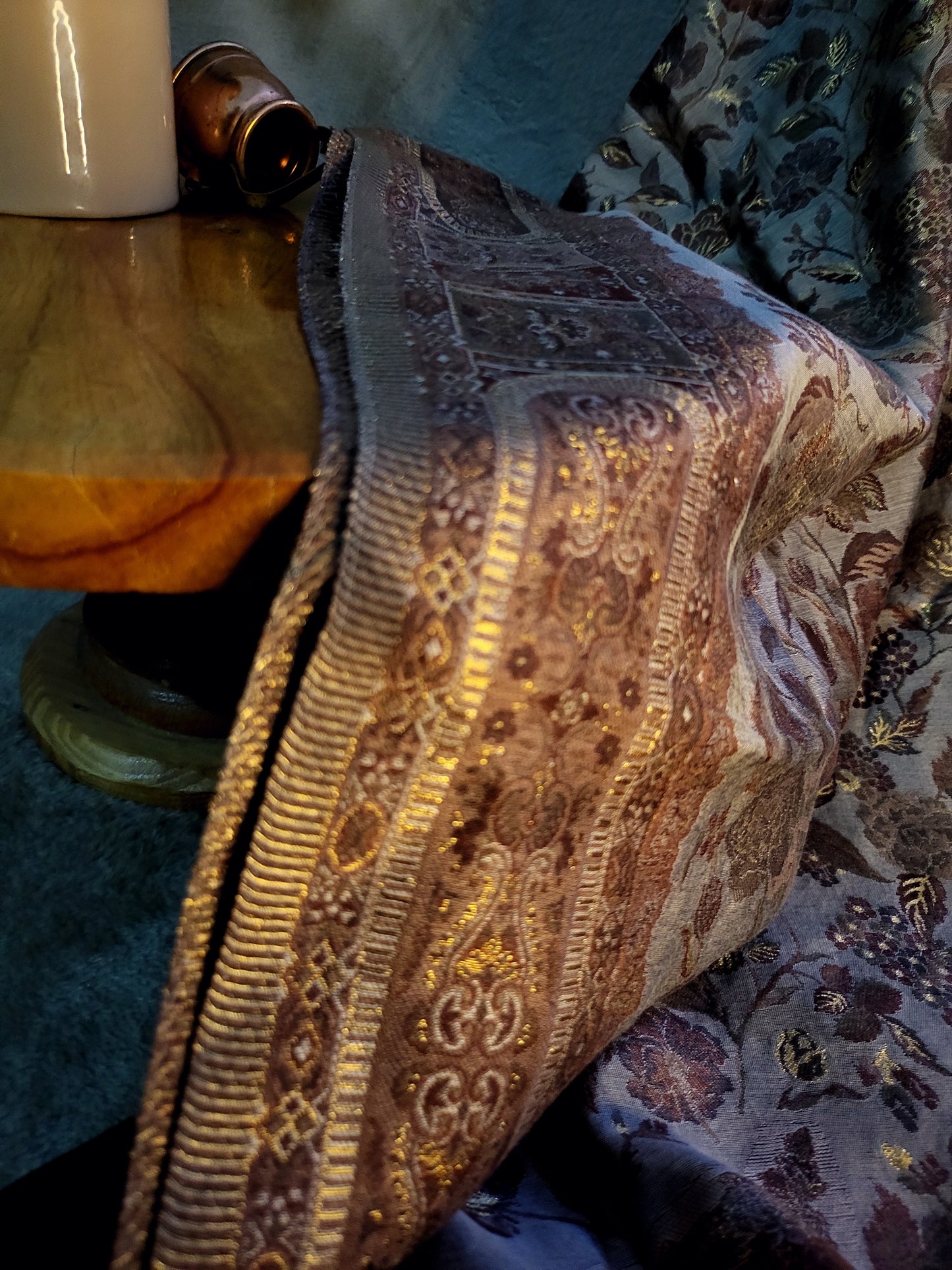 Silk kanni: shawl