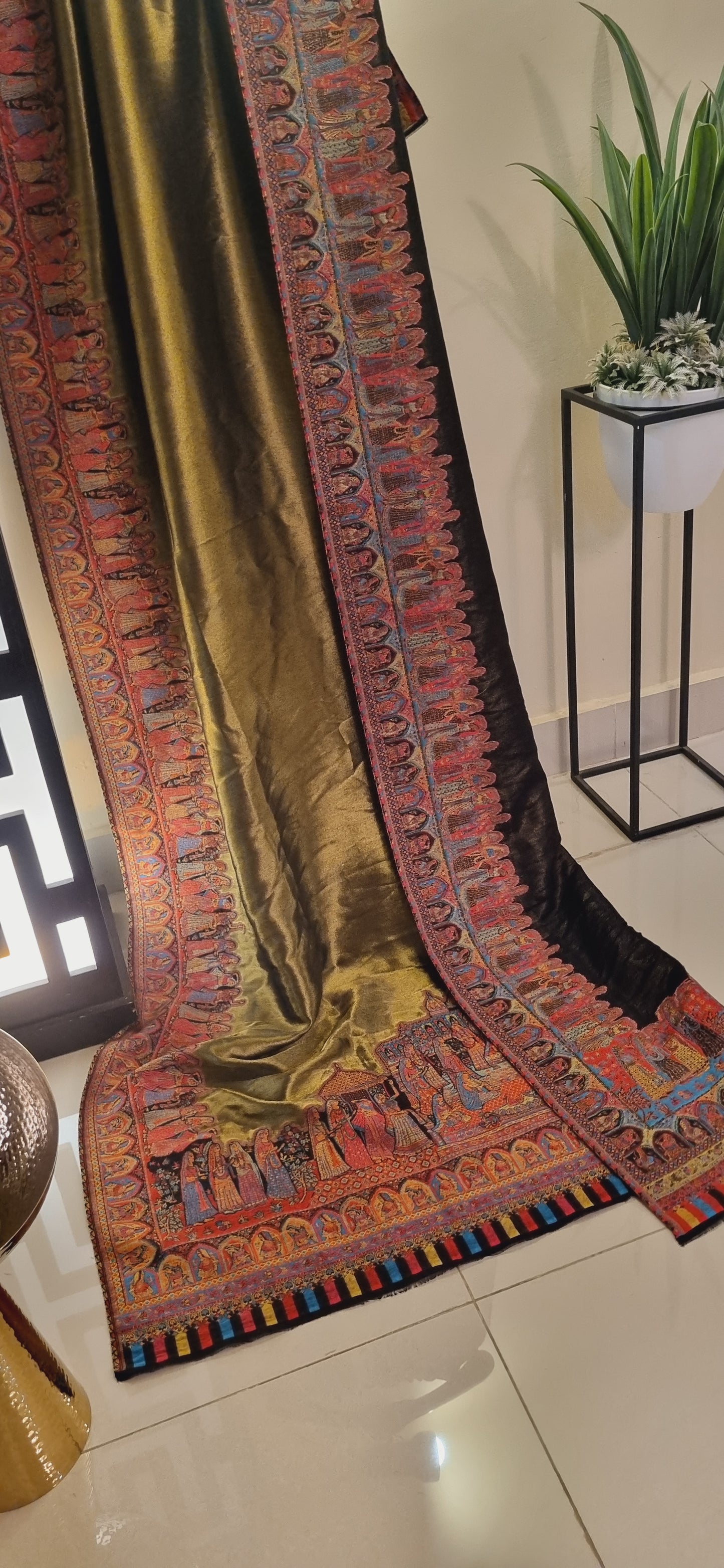 kaani shawl: Moonlight