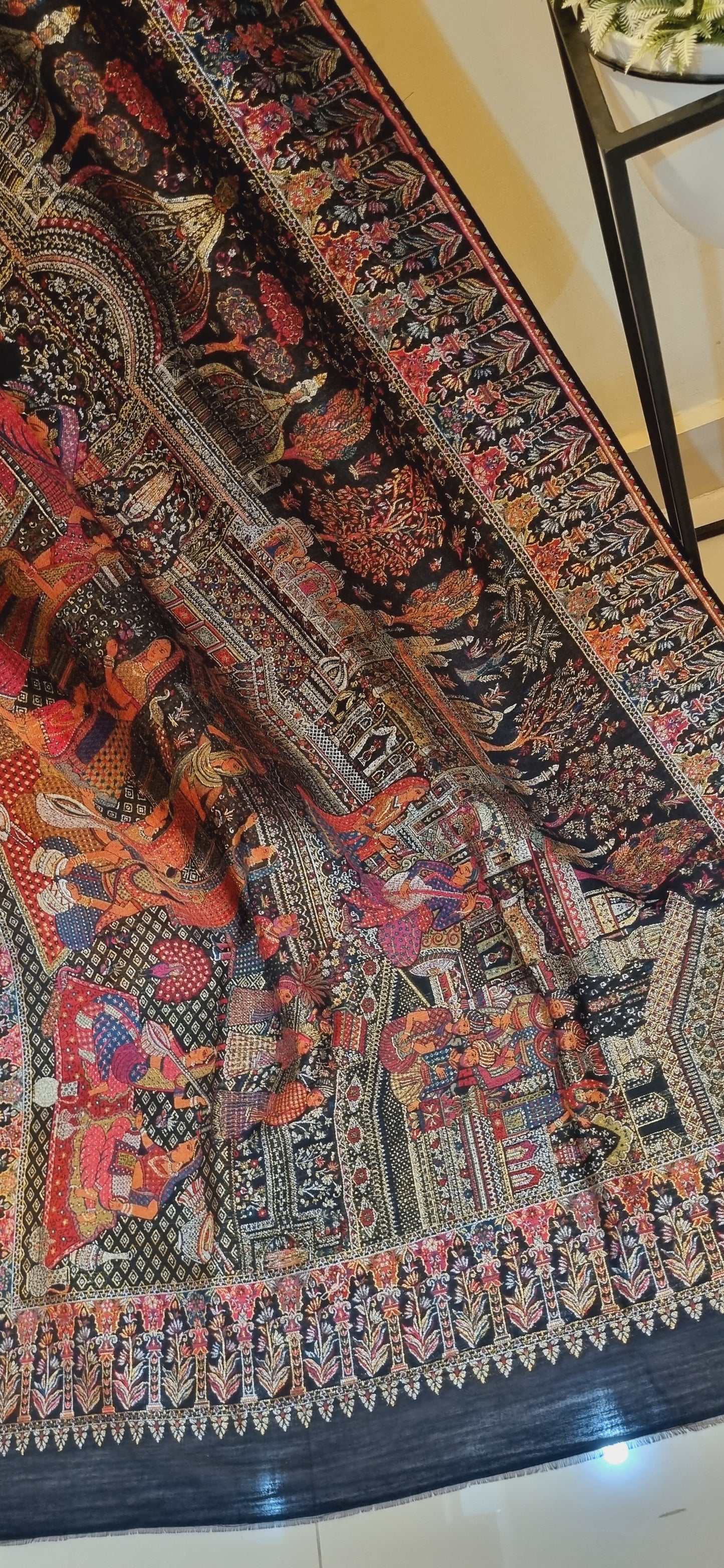 Darbari Royal kaani moonlight: shawl