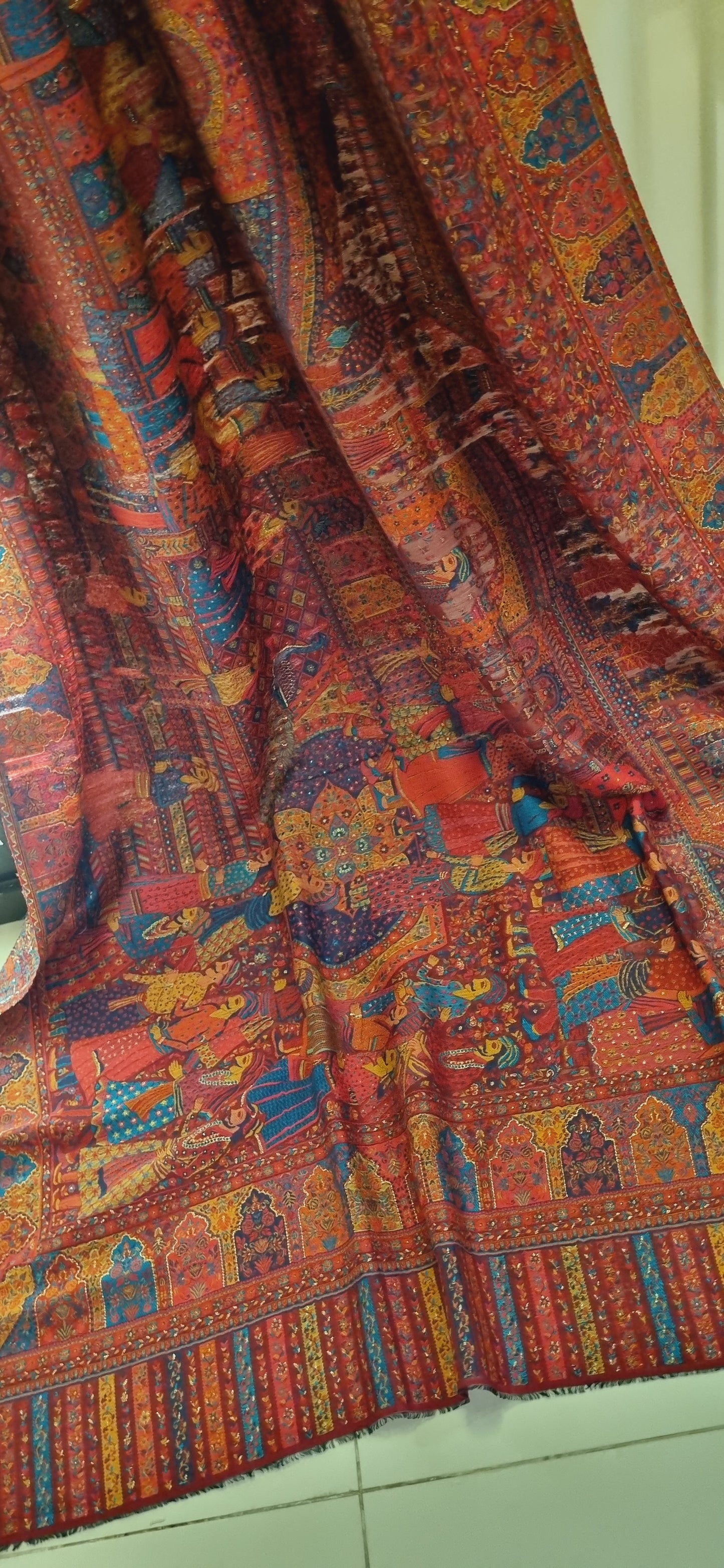 Shahjahani kaani shawl