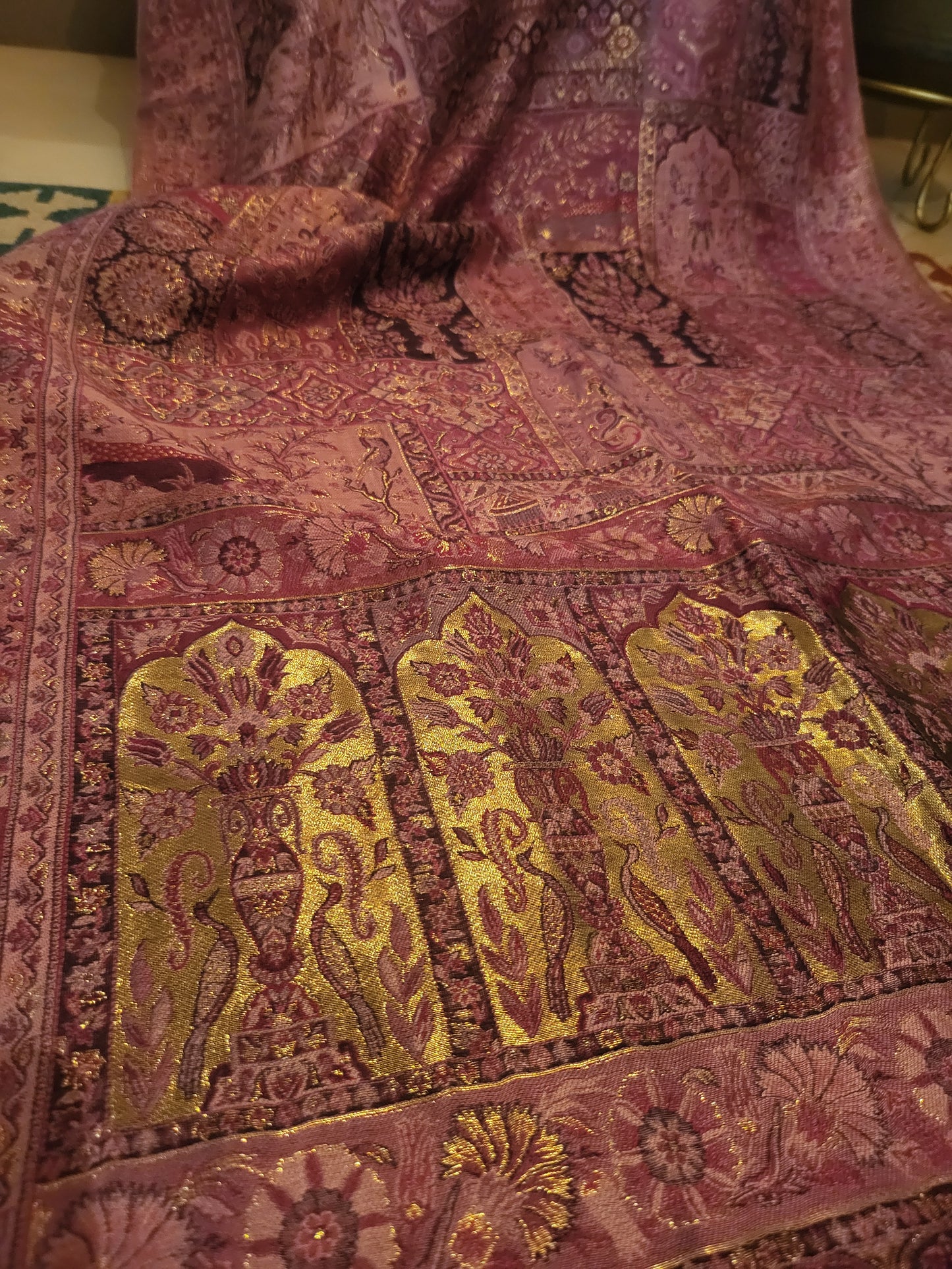 Kaani Silk: Mini shawl