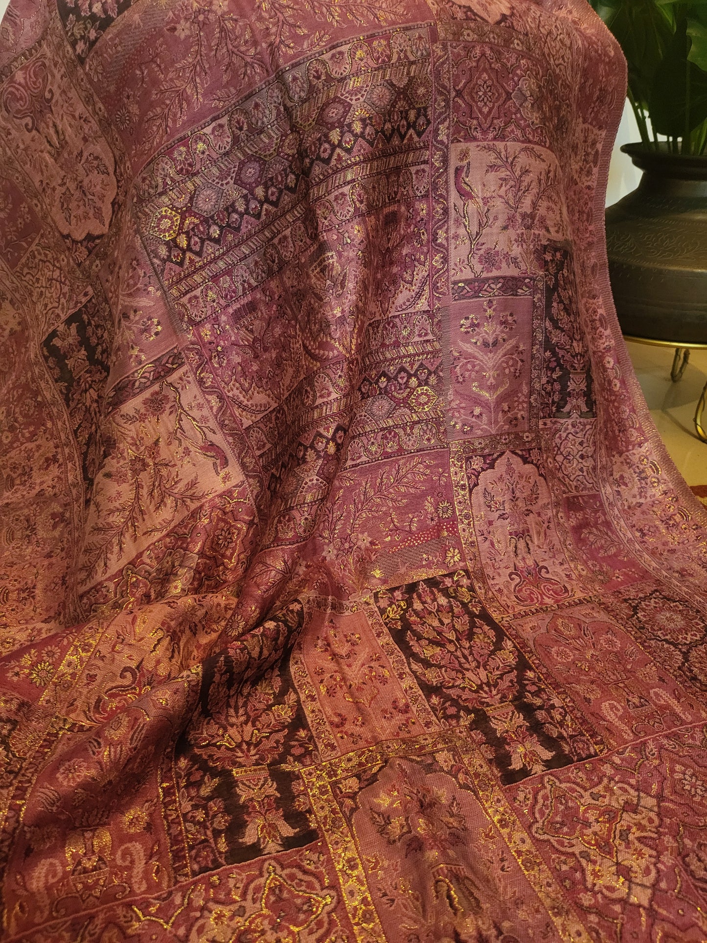 Kaani Silk: Mini shawl