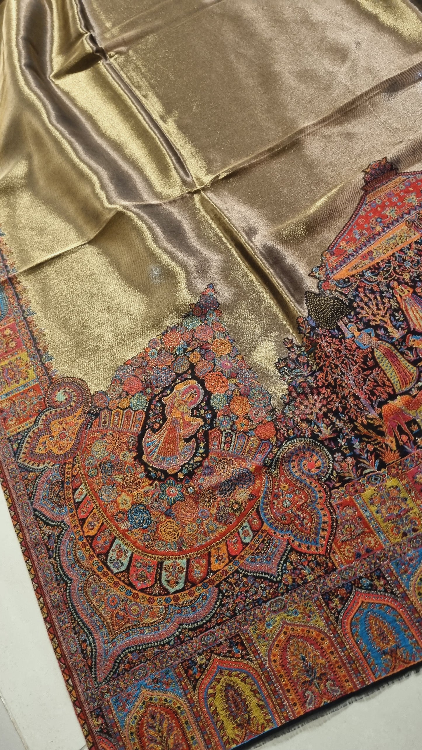 A Kaani shawl: Moonlight