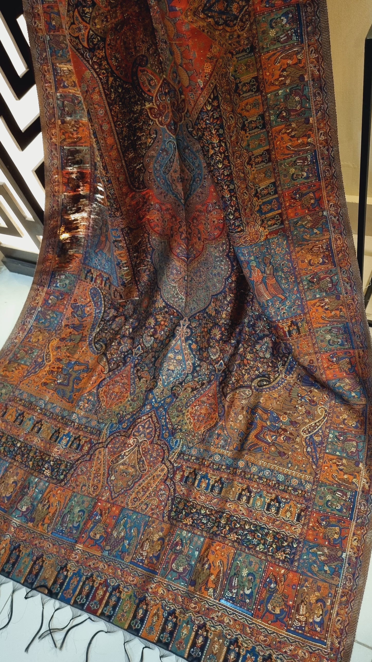Kaani shawl: silk
