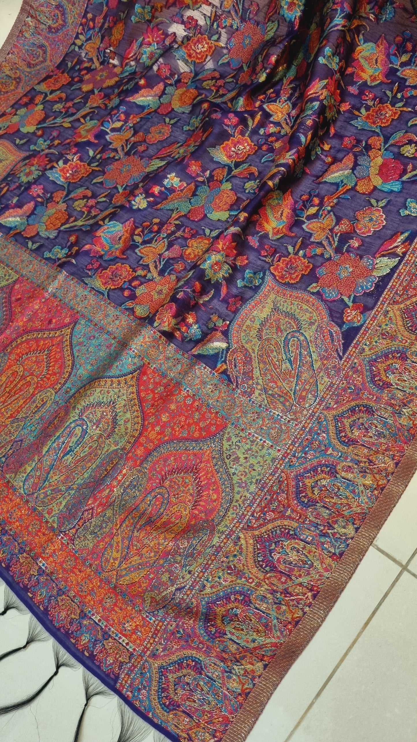 Kaani shawl: silk