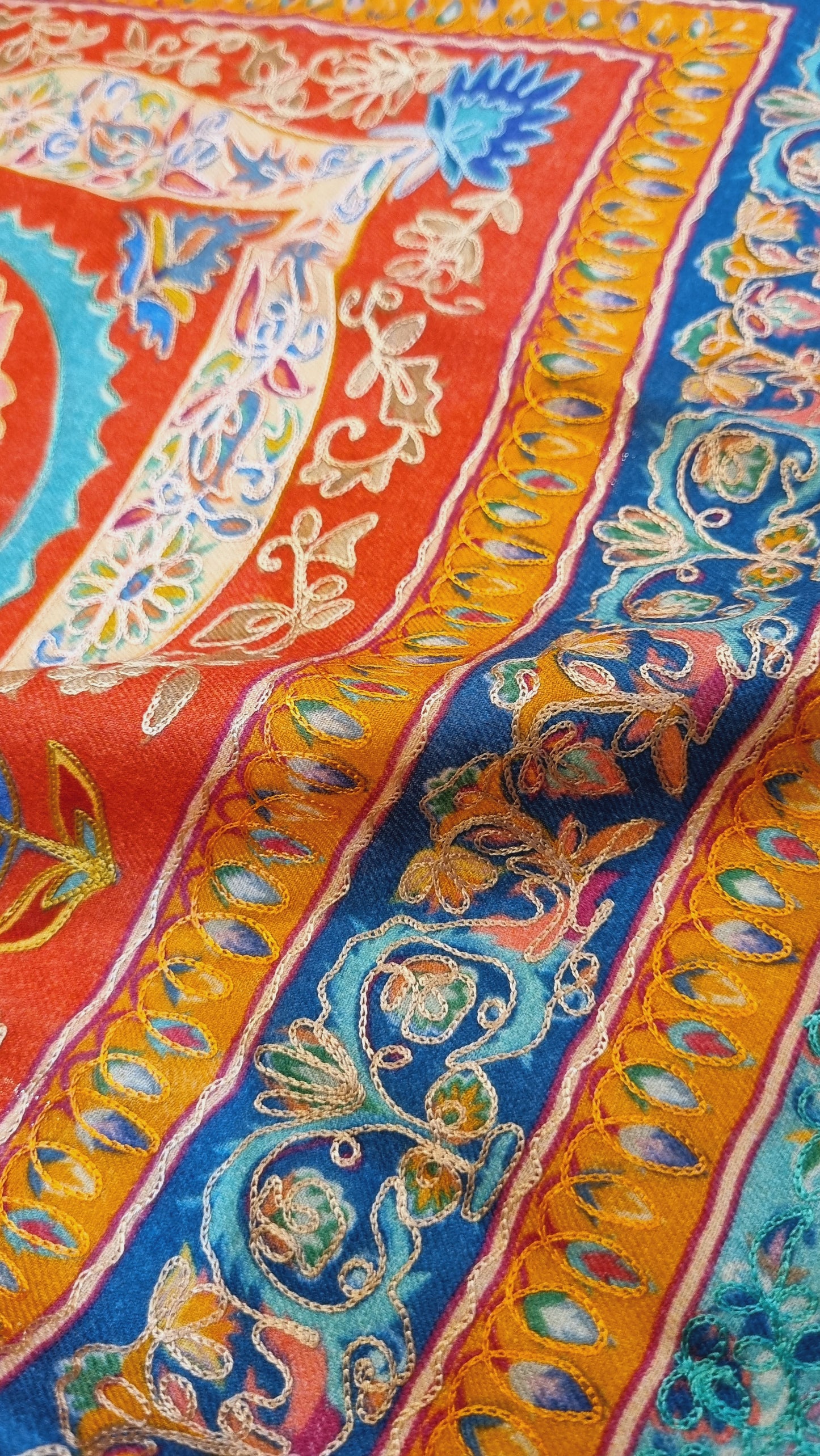 Reelkar embroidered shawl