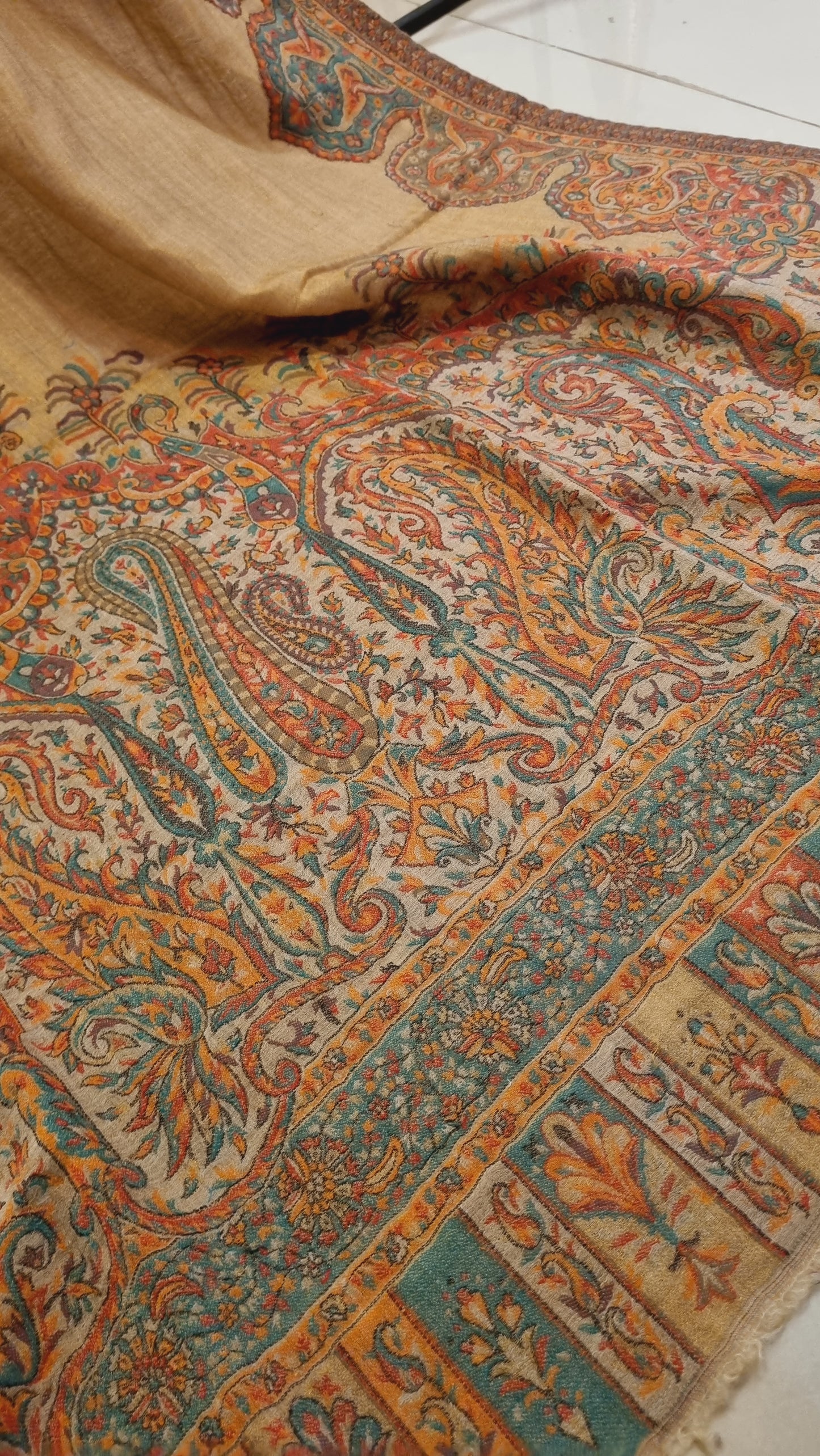 Moonlight toosh: Kaani shawl