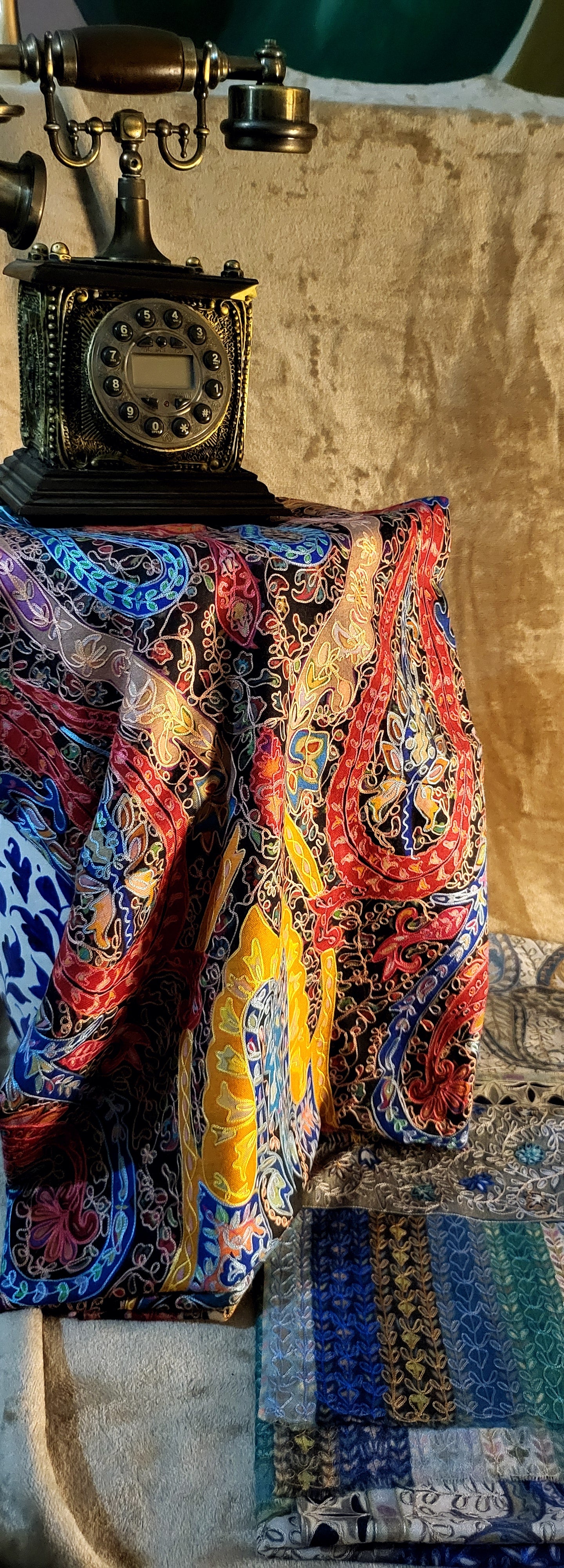 Kalamkari reelkaar: shawl