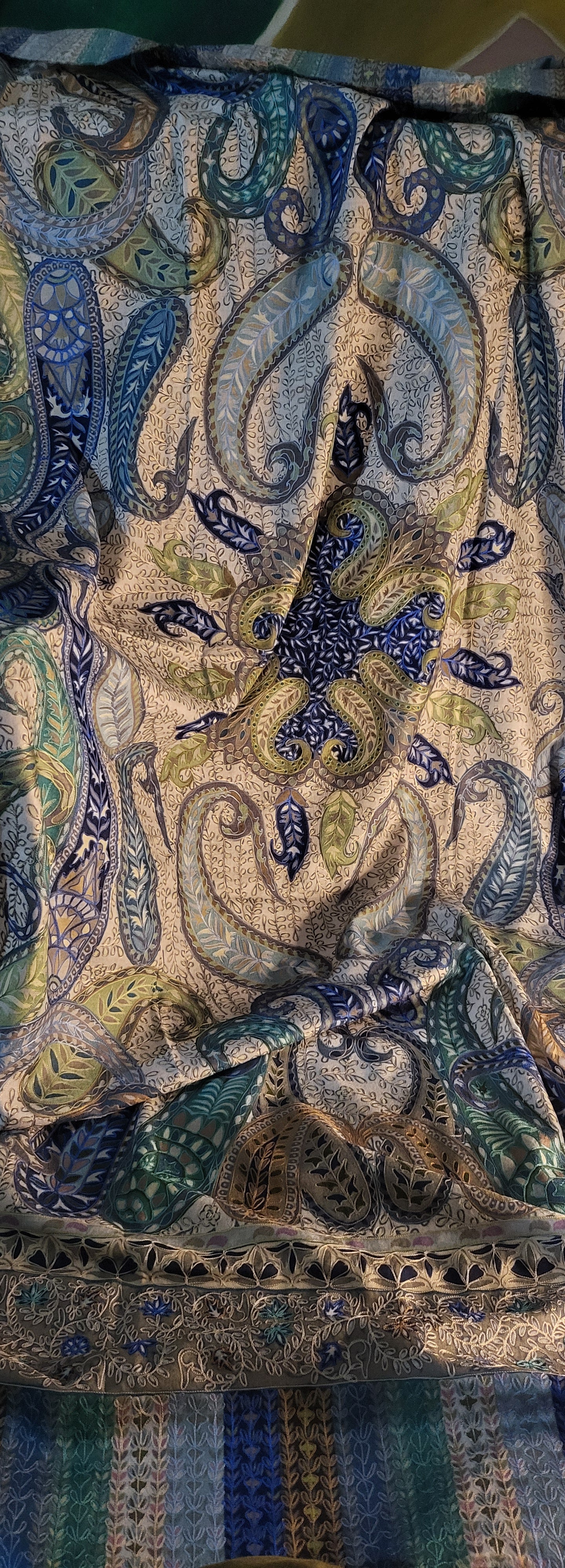 Kalamkari reelkaar: shawl