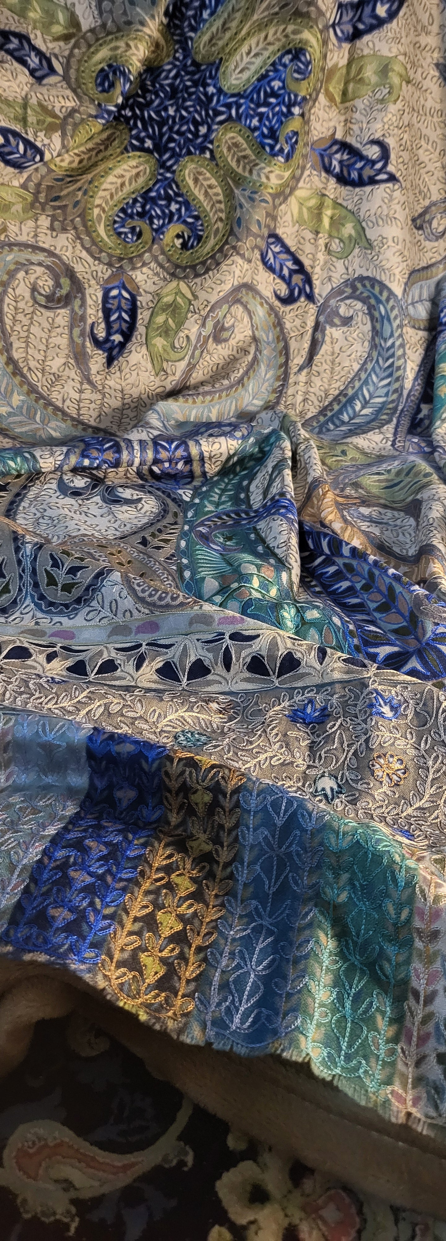 Kalamkari reelkaar: shawl