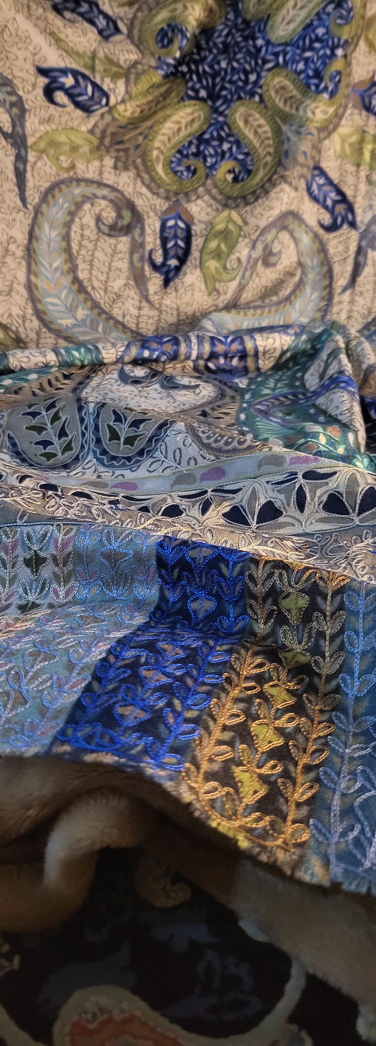 Kalamkari reelkaar: shawl