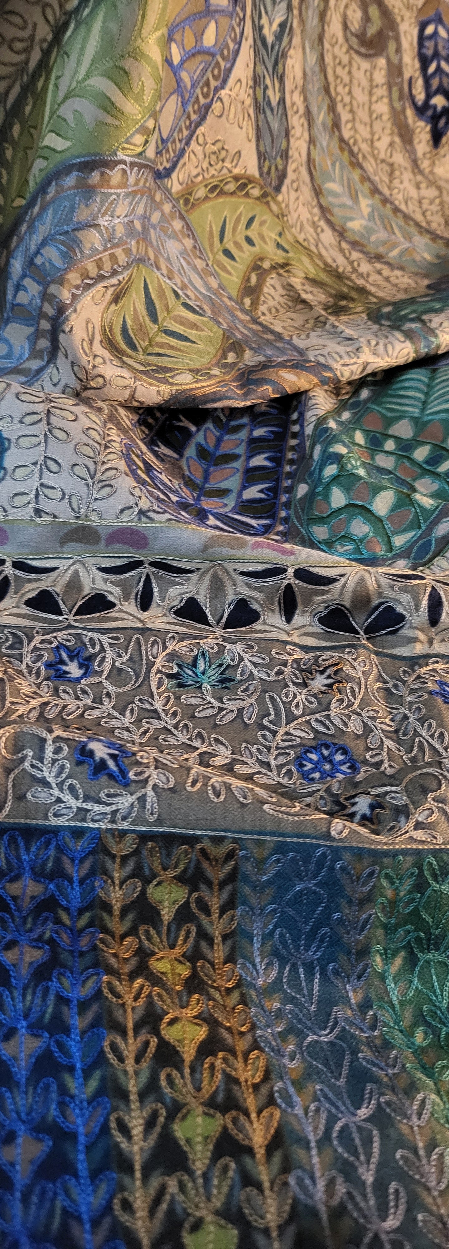 Kalamkari reelkaar: shawl