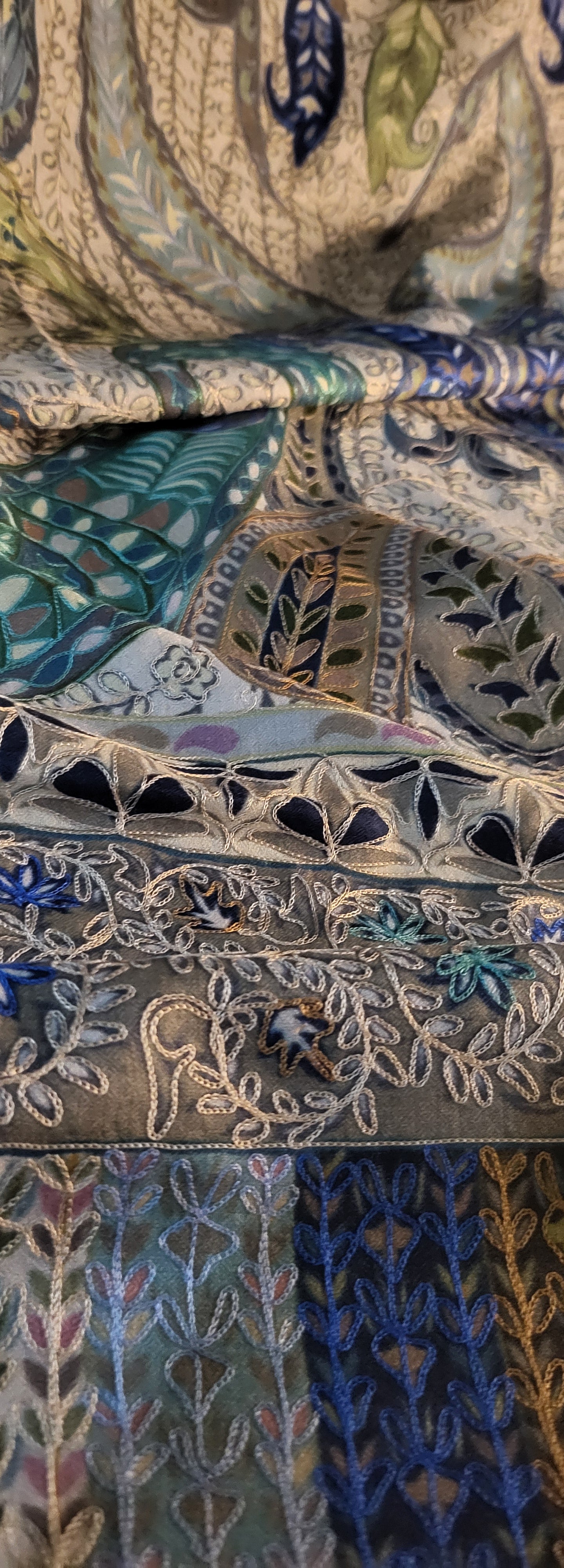 Kalamkari reelkaar: shawl