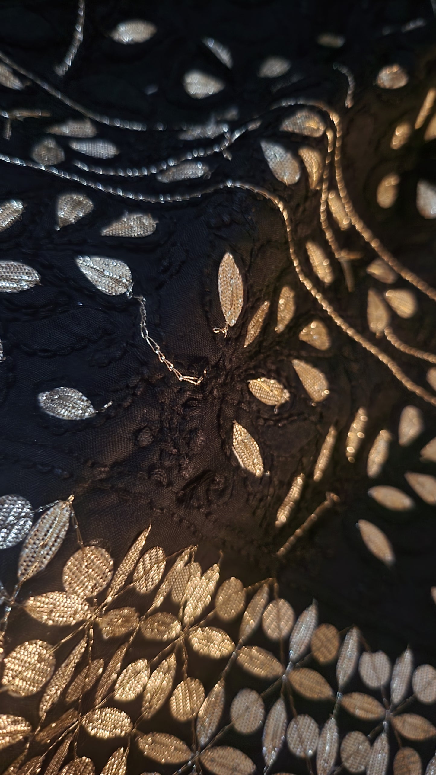 Chikankari shirt : gota work