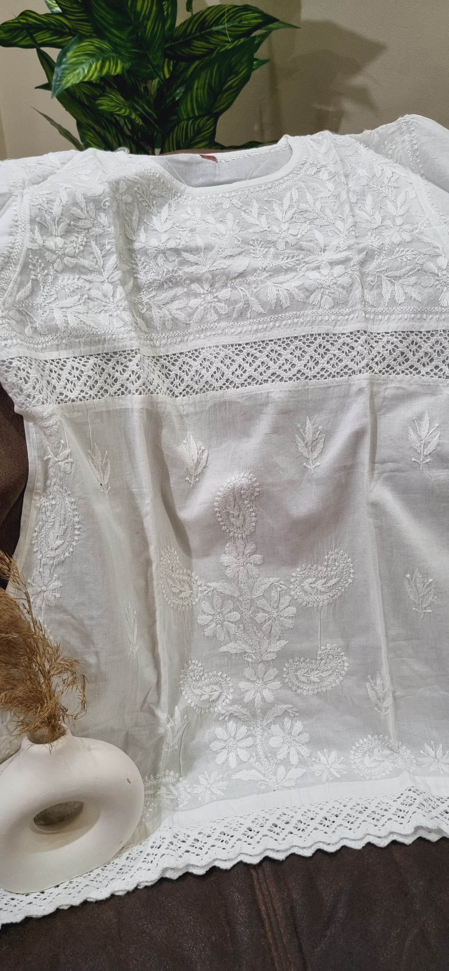 Chikankari top