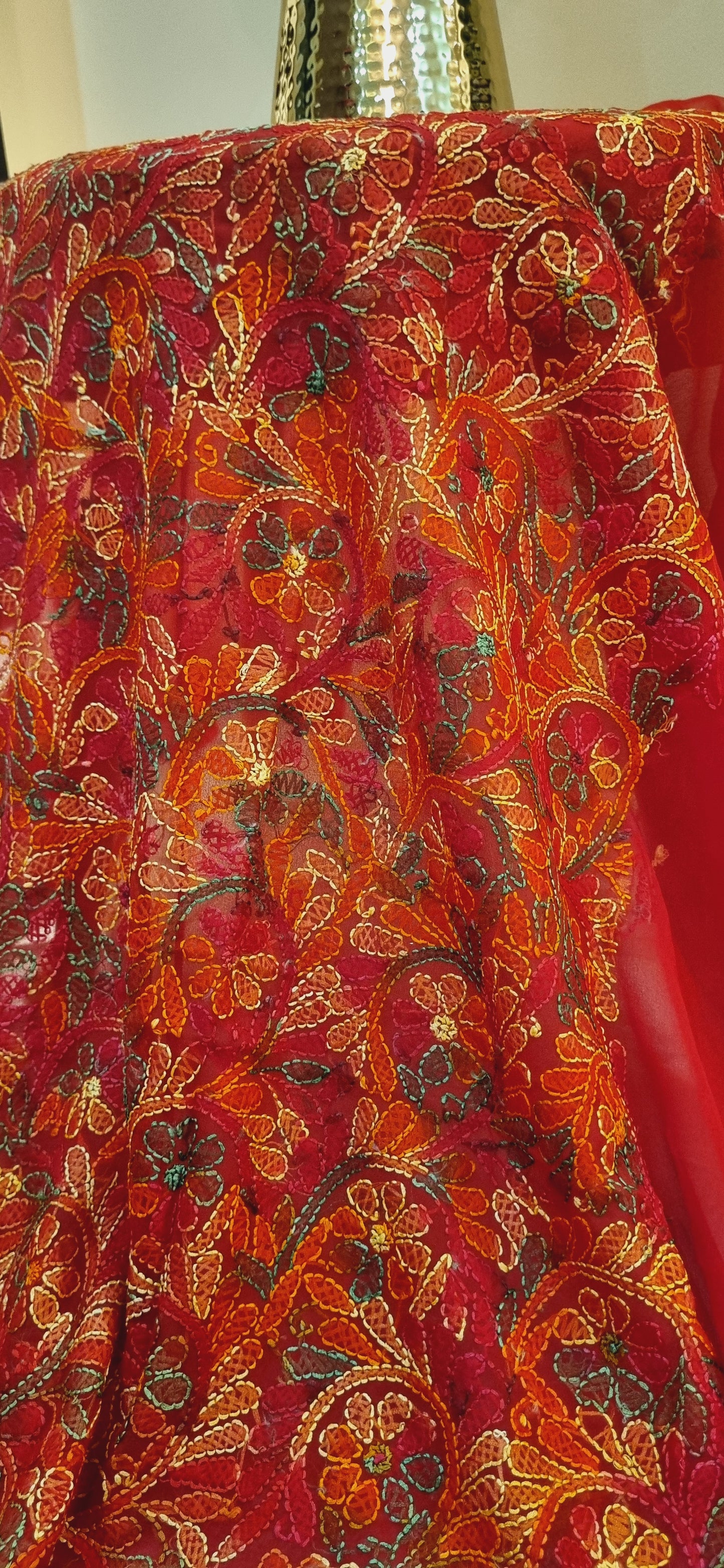 Chikankari georgete shirt piece