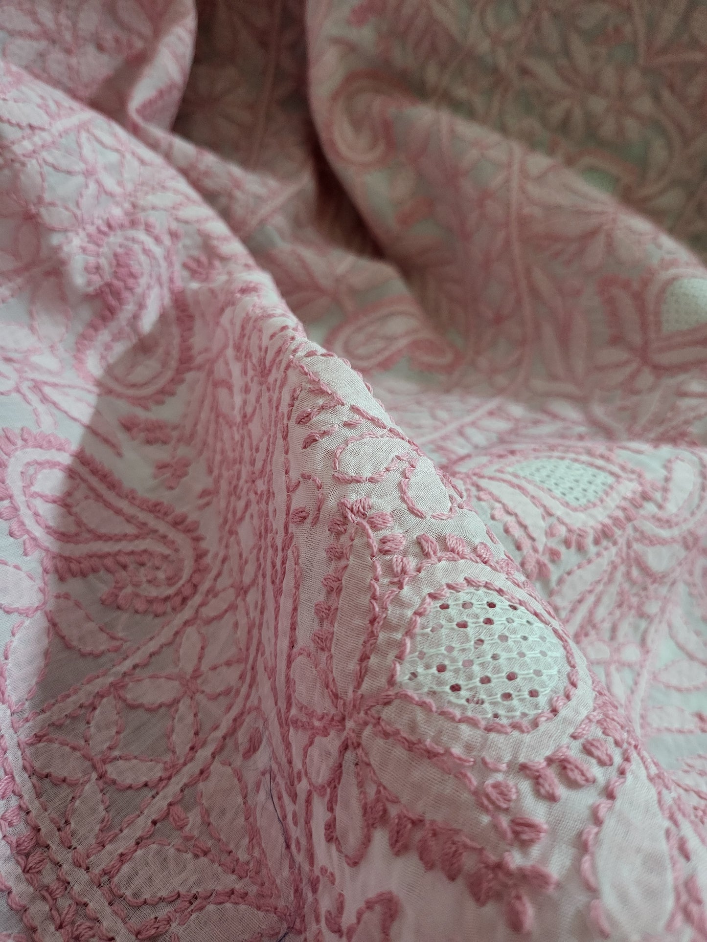 Single taar chikankari: shirt