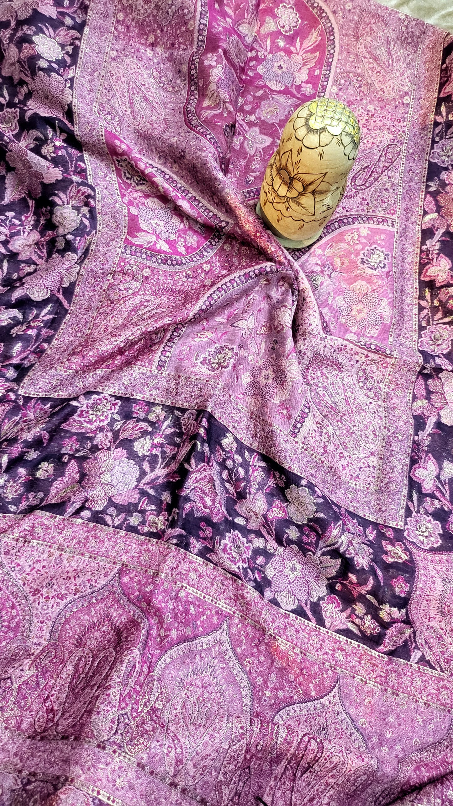 Silk kaani shawl