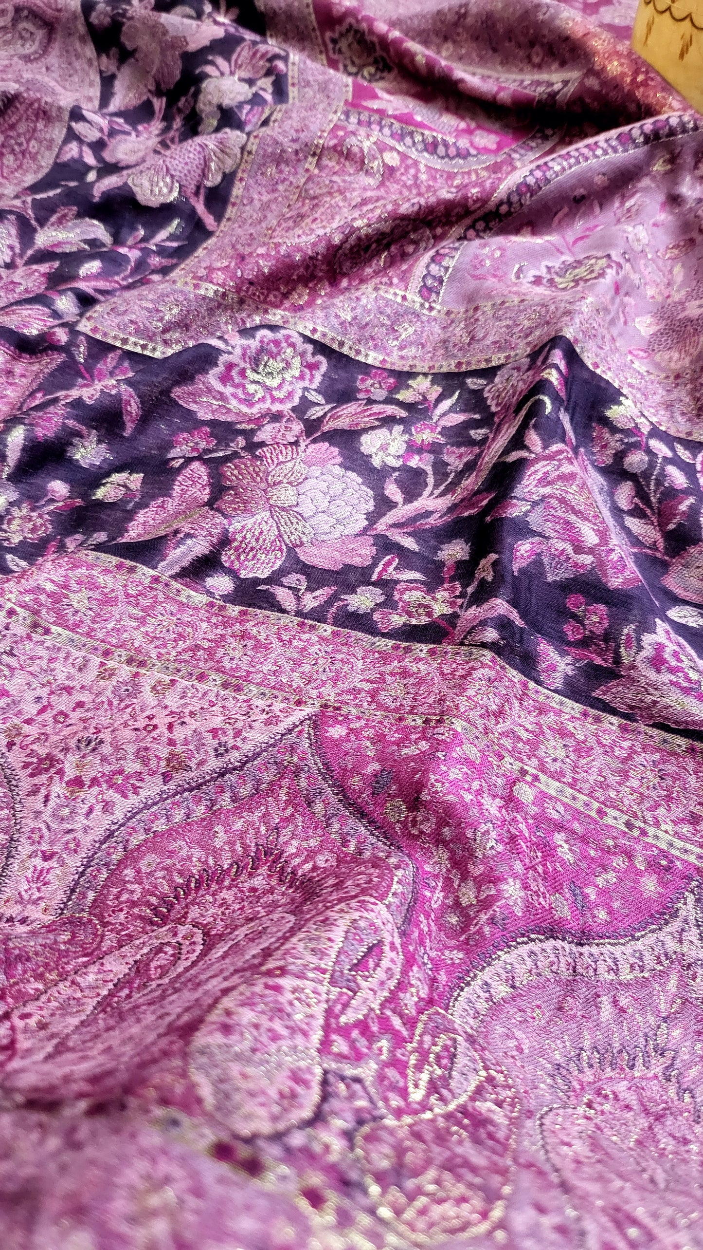 Silk kaani shawl
