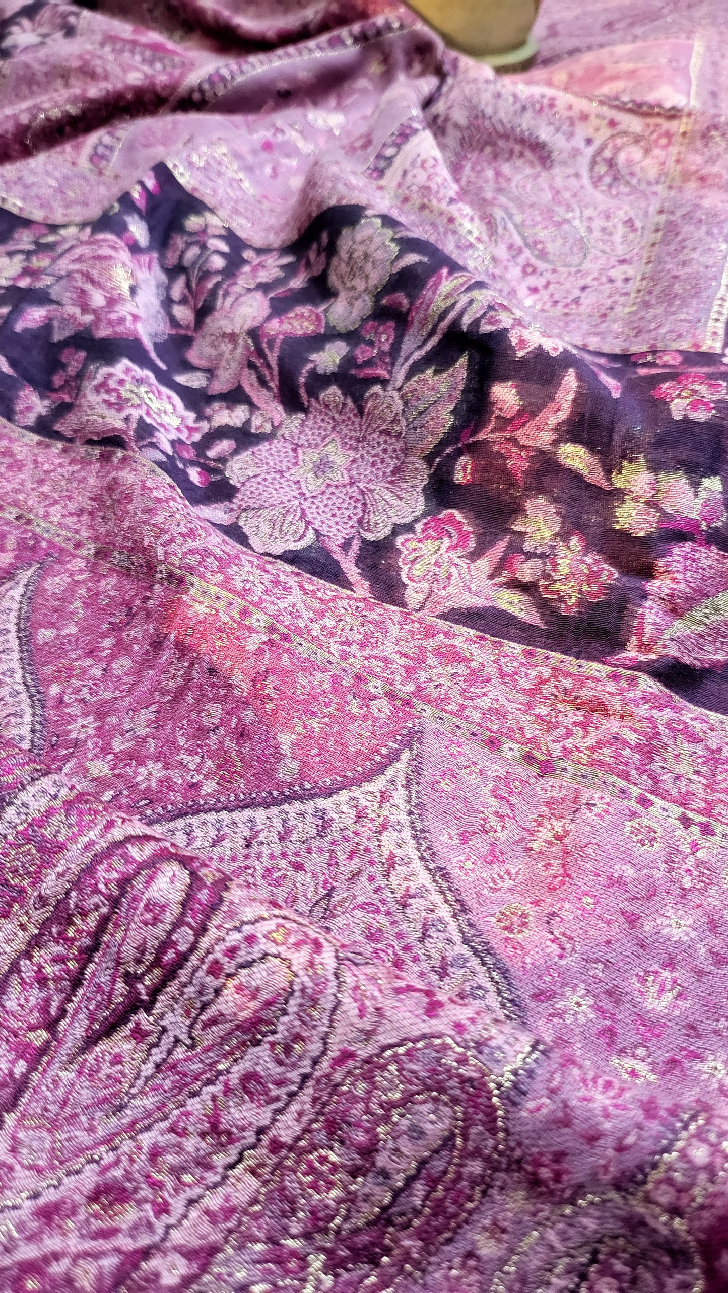 Silk kaani shawl