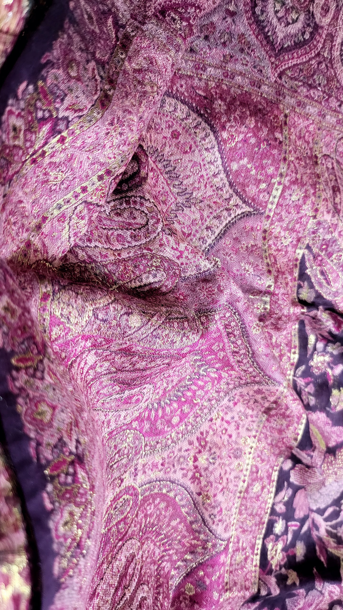 Silk kaani shawl