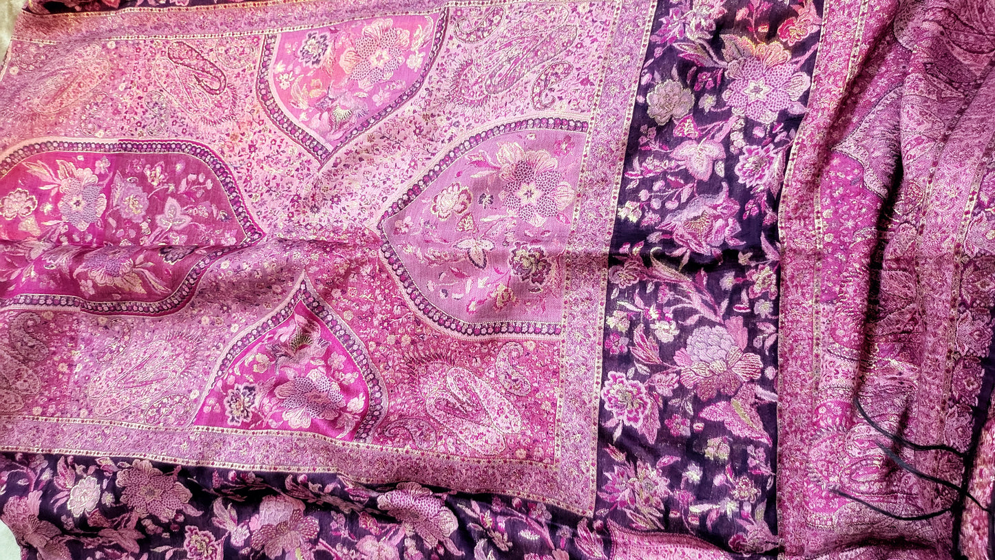 Silk kaani shawl