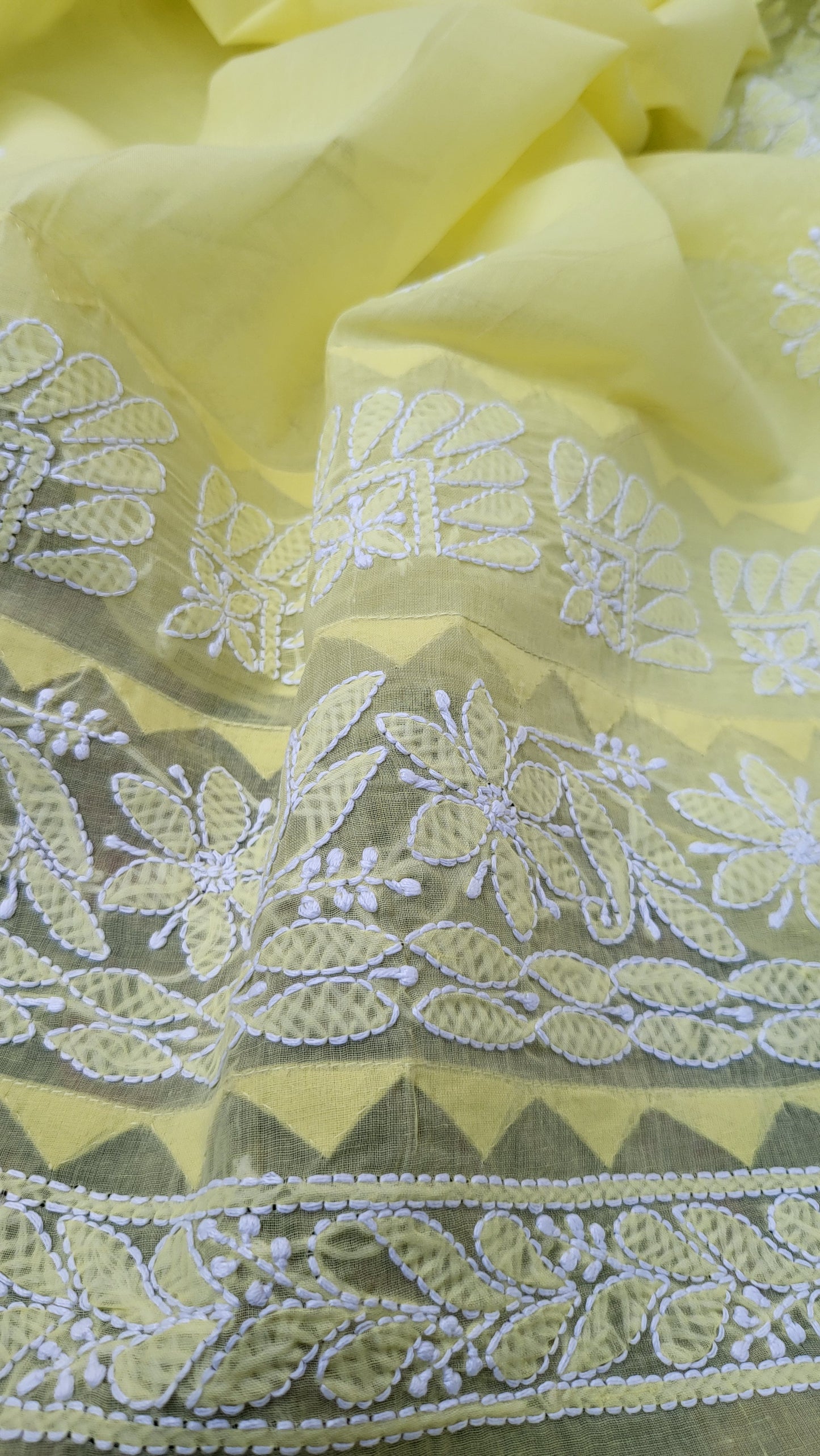 Chikankari combo : shirt dupata