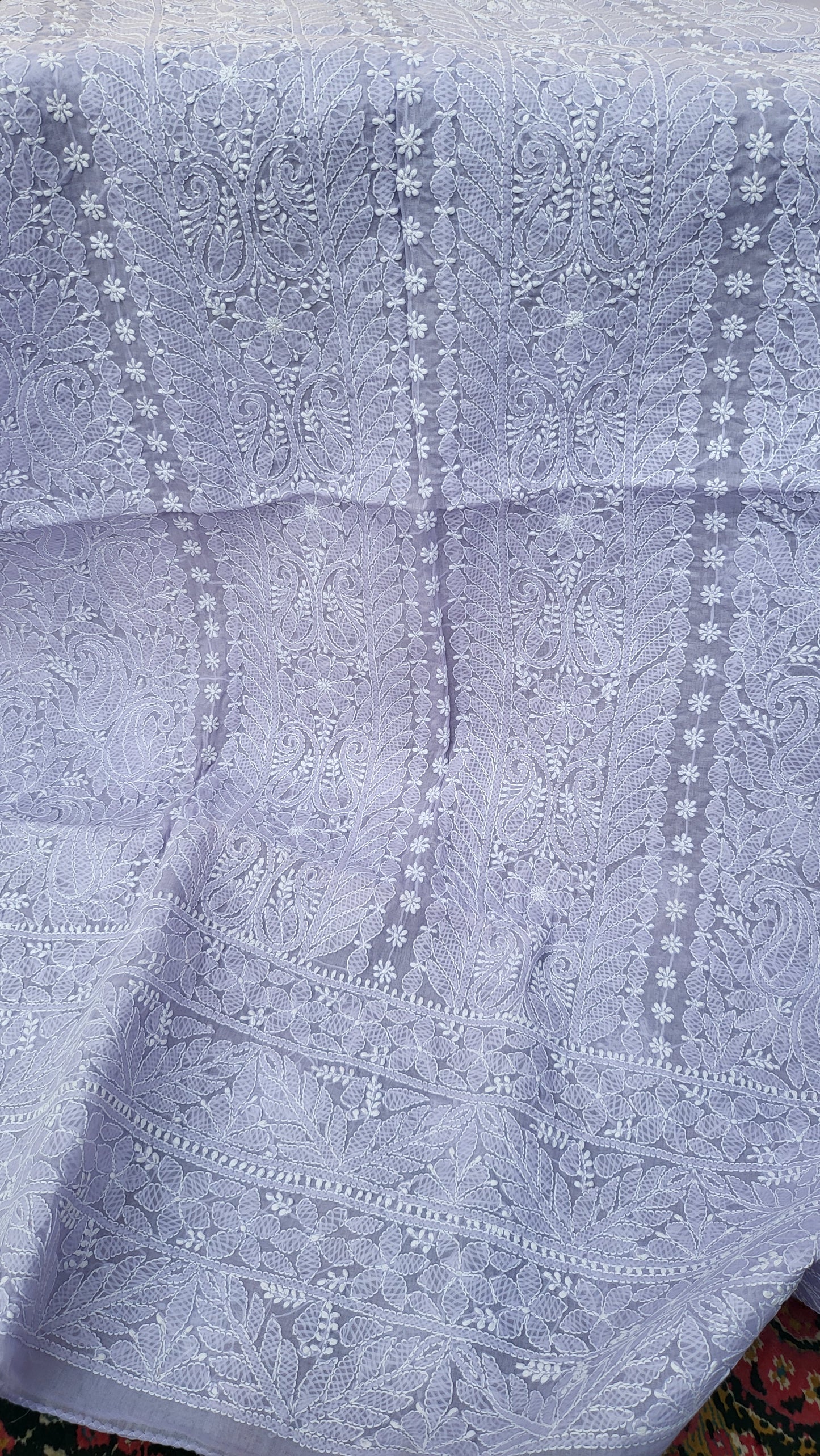 Chikankari shirt : lawn