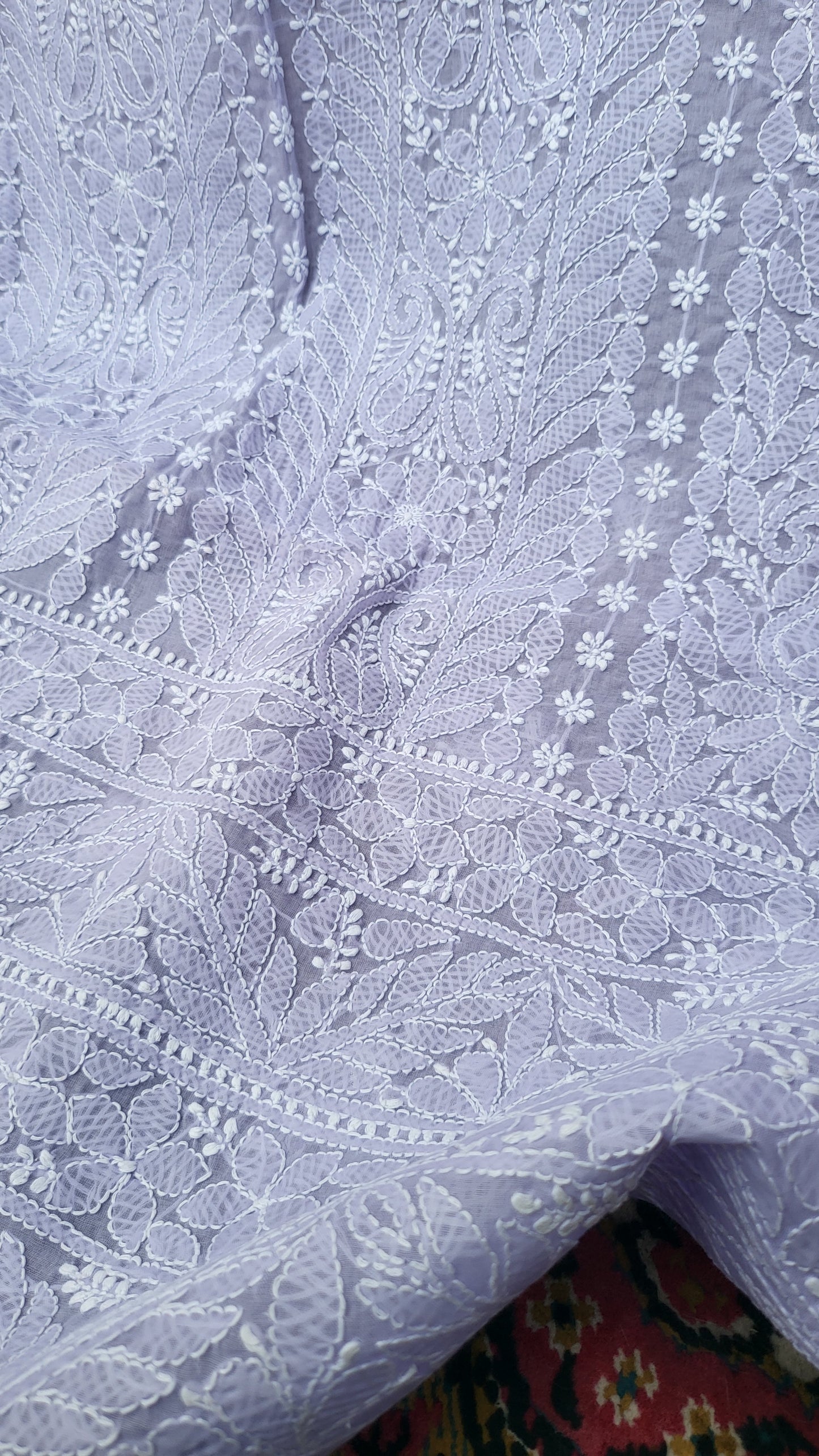 Chikankari shirt : lawn