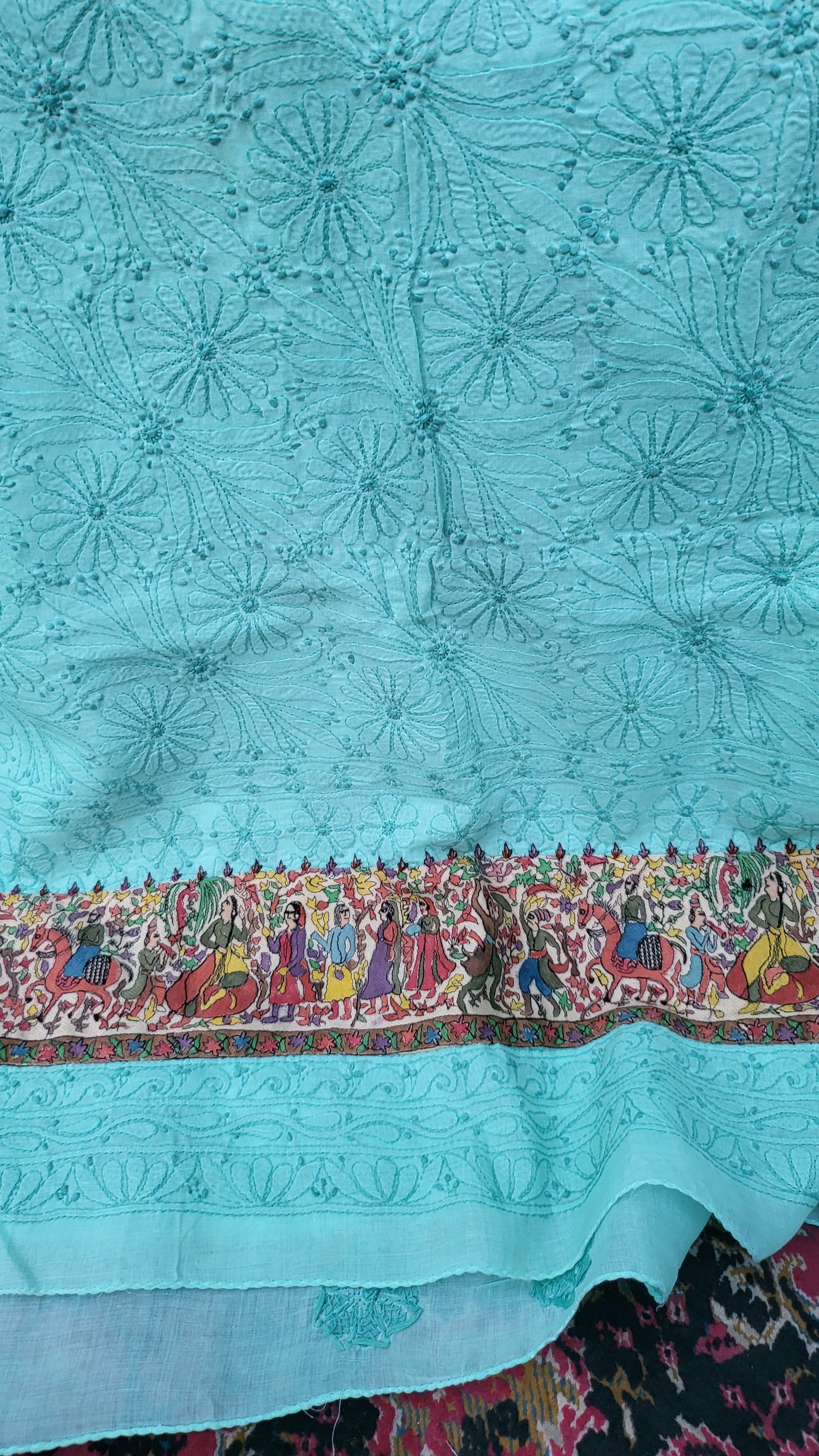 Chikankari shirt: lawn