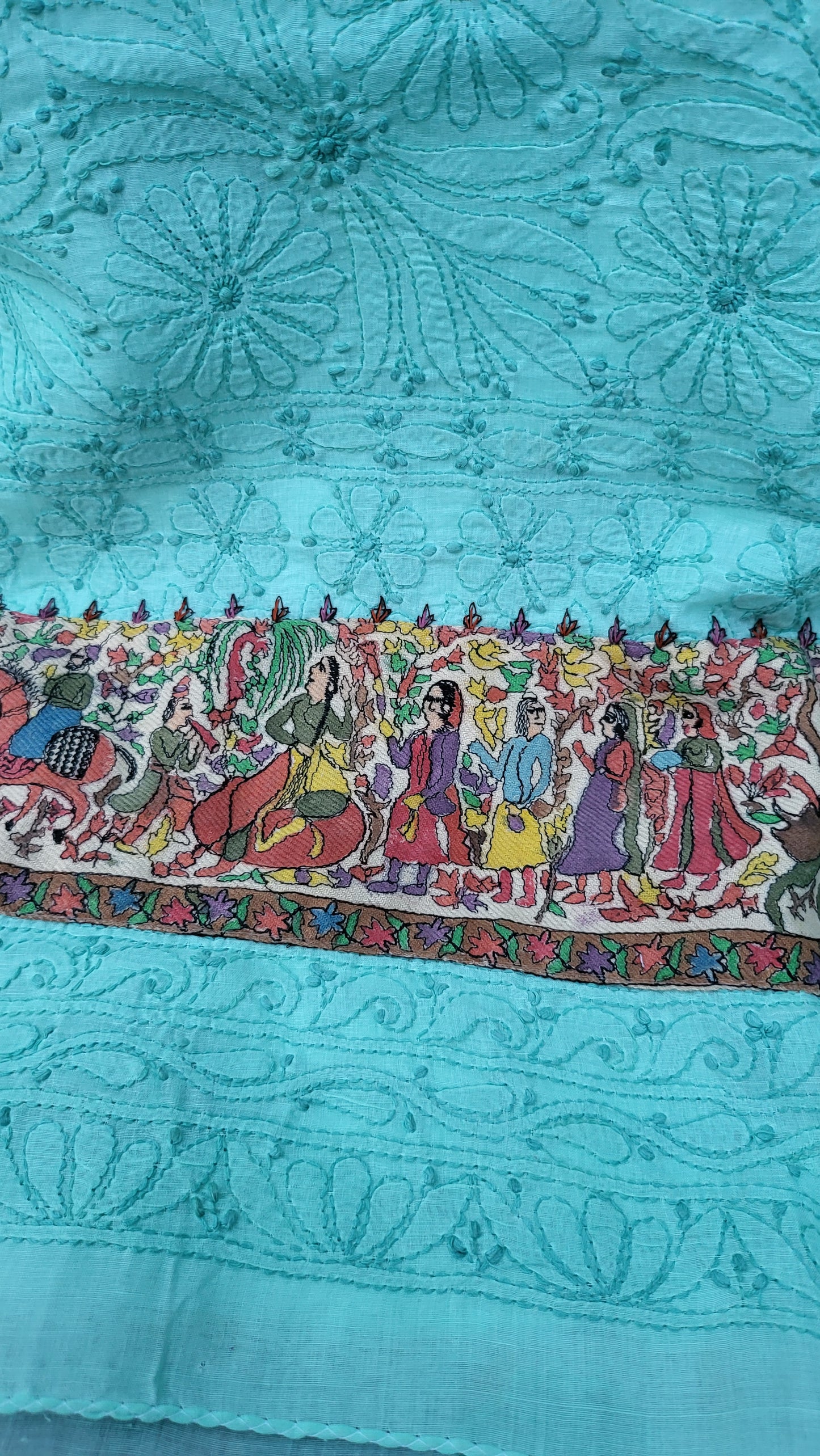 Chikankari shirt: lawn