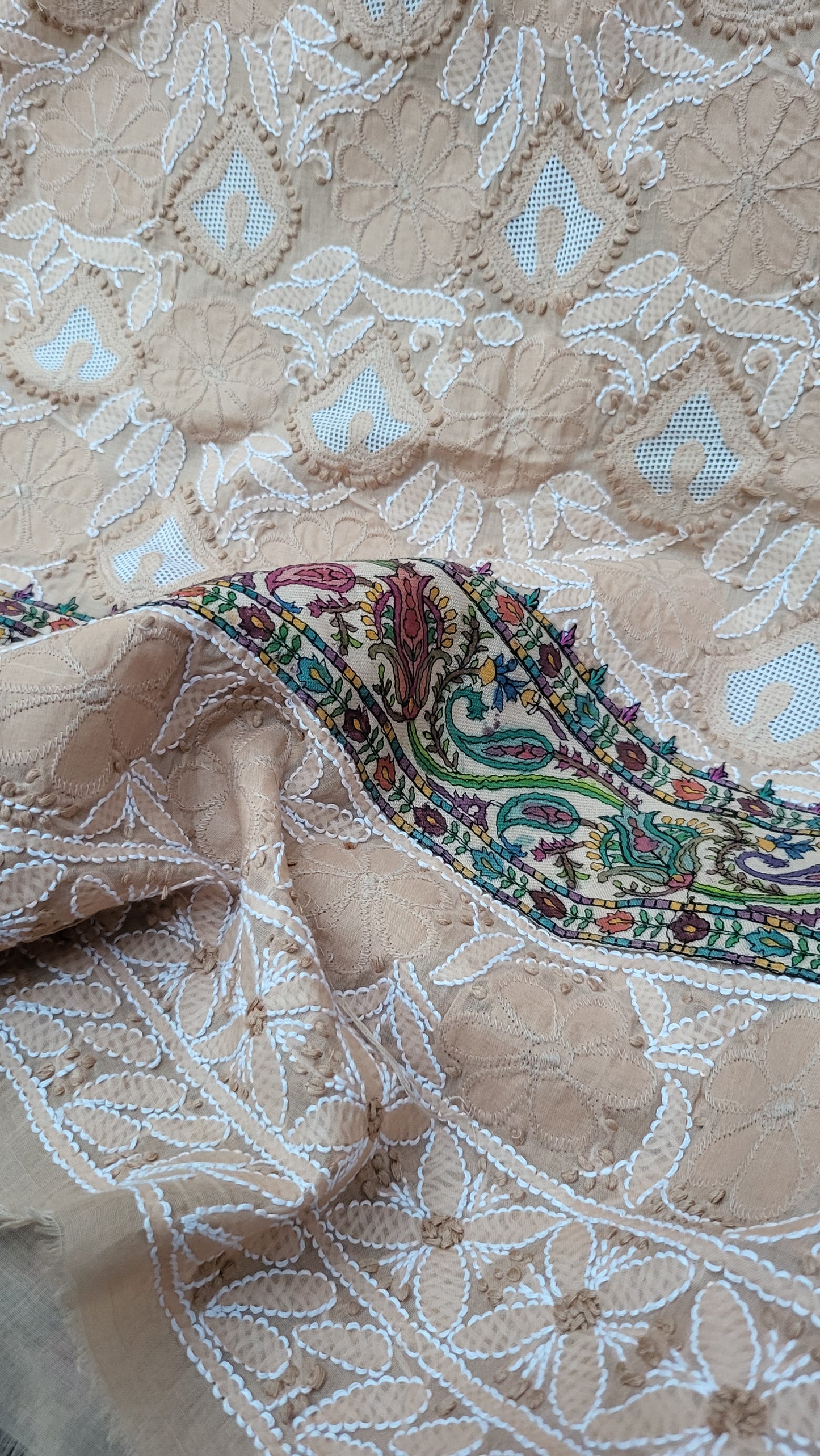 Chikankari shirt : lawn