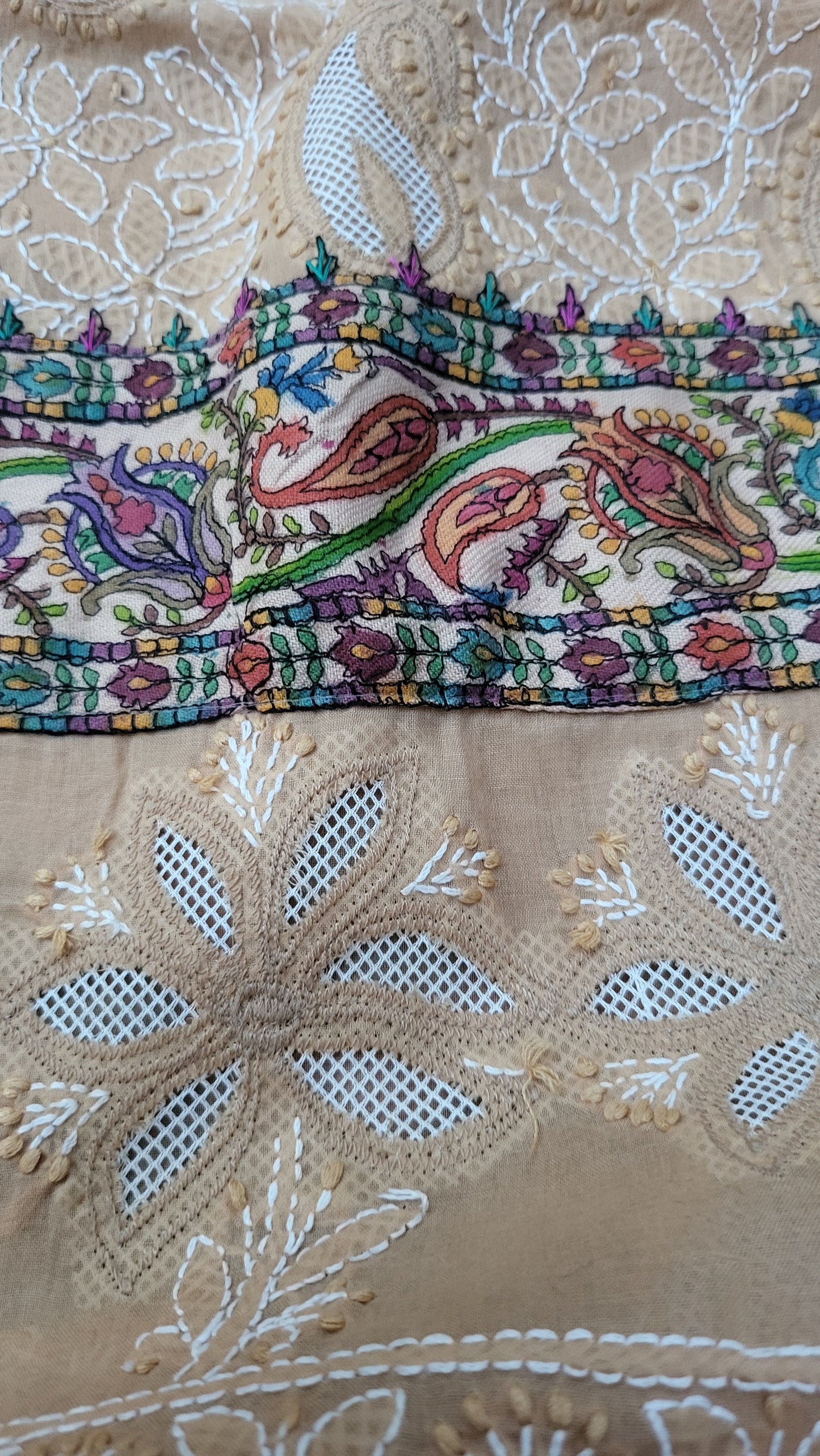 Chikankari shirt: lawn