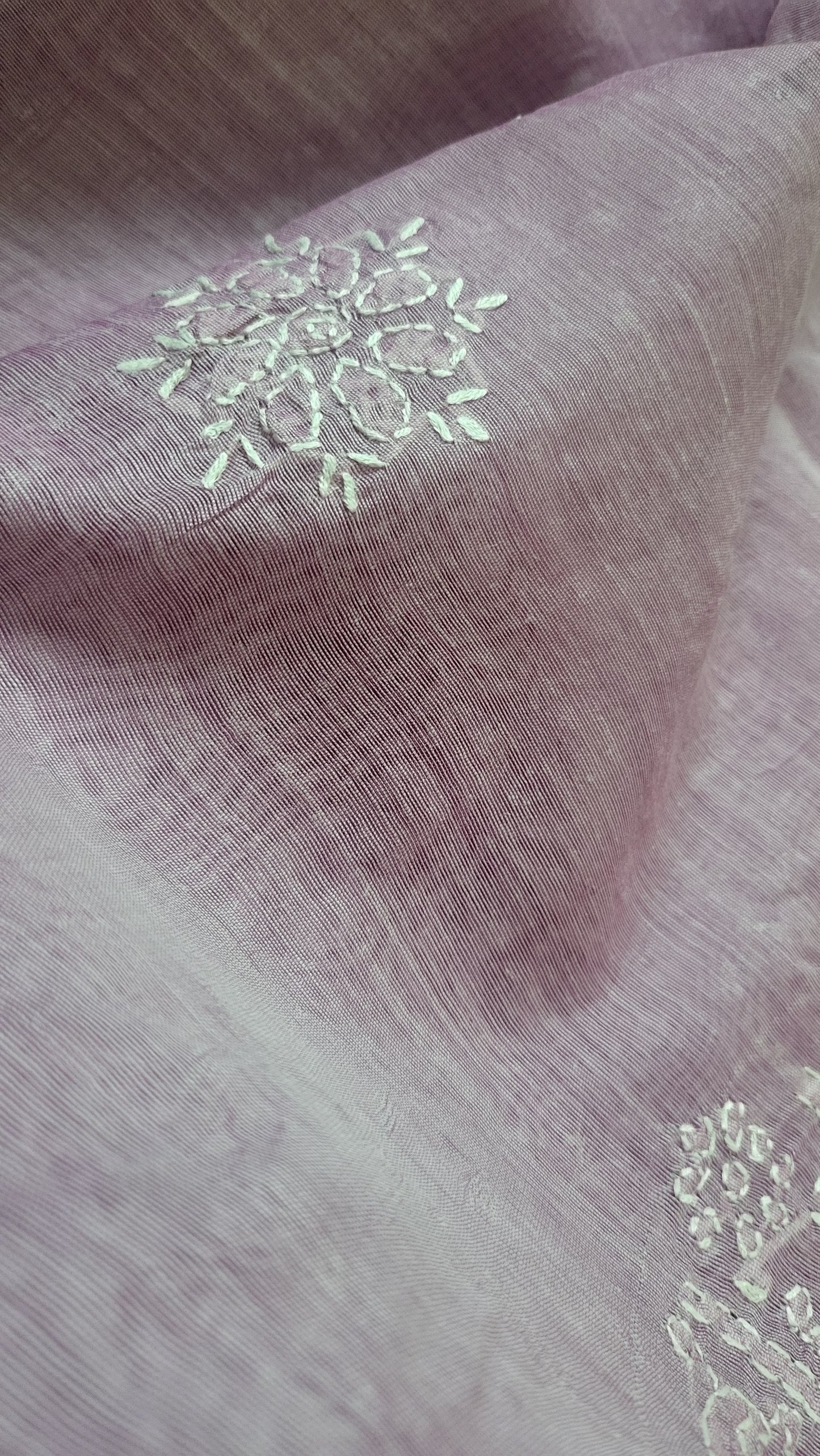 Hand embroidered: suit