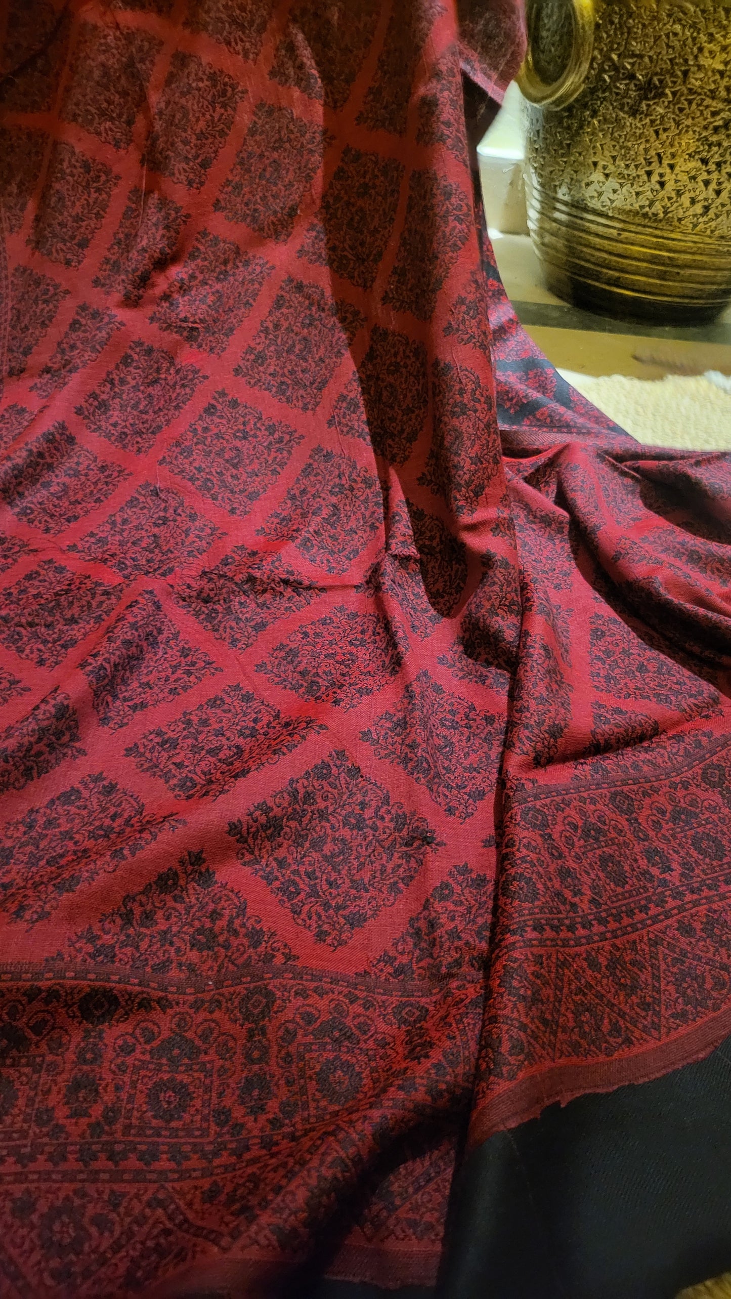 Kaani shawl: woolen pashmina