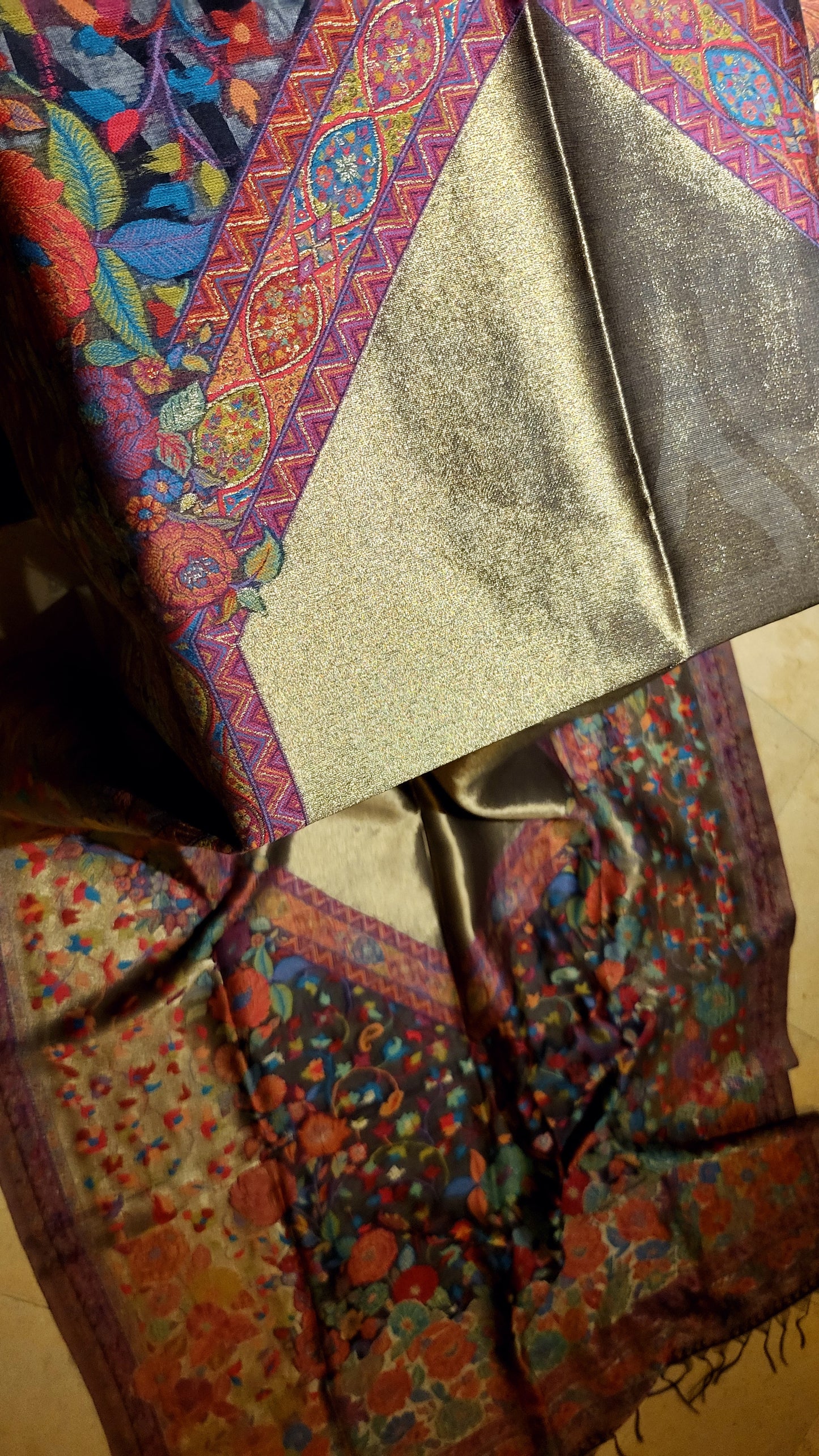 Moonlight kaani : Pashmina shawl