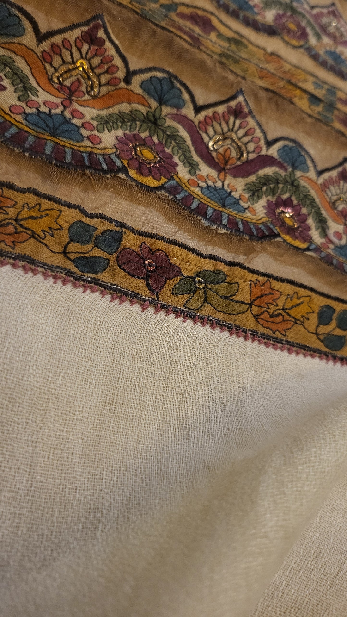 Kalamkar : Toosh shawl