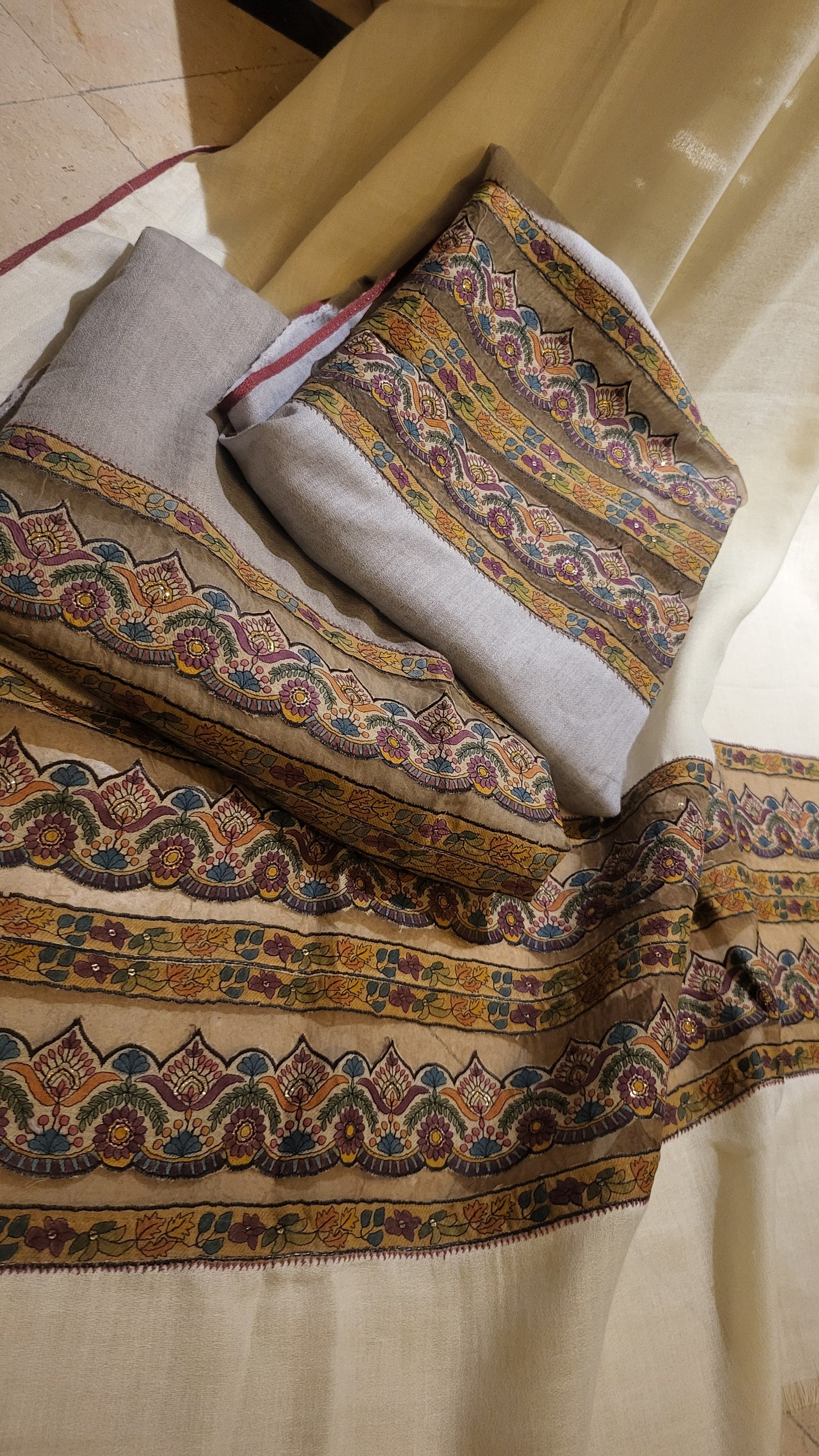 Kalamkar : Toosh shawl