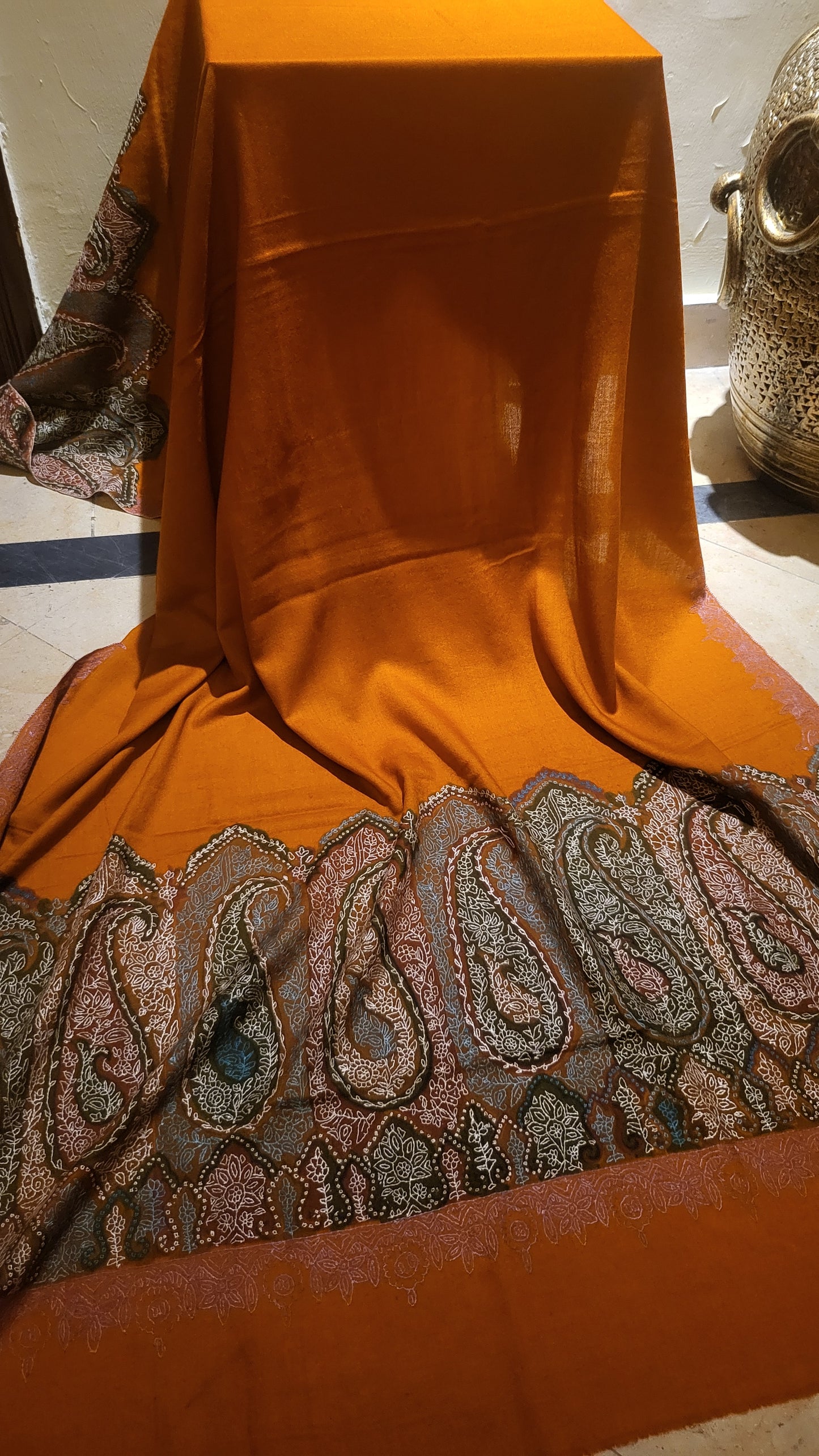 Luxury kalamkari : Toosh shawl