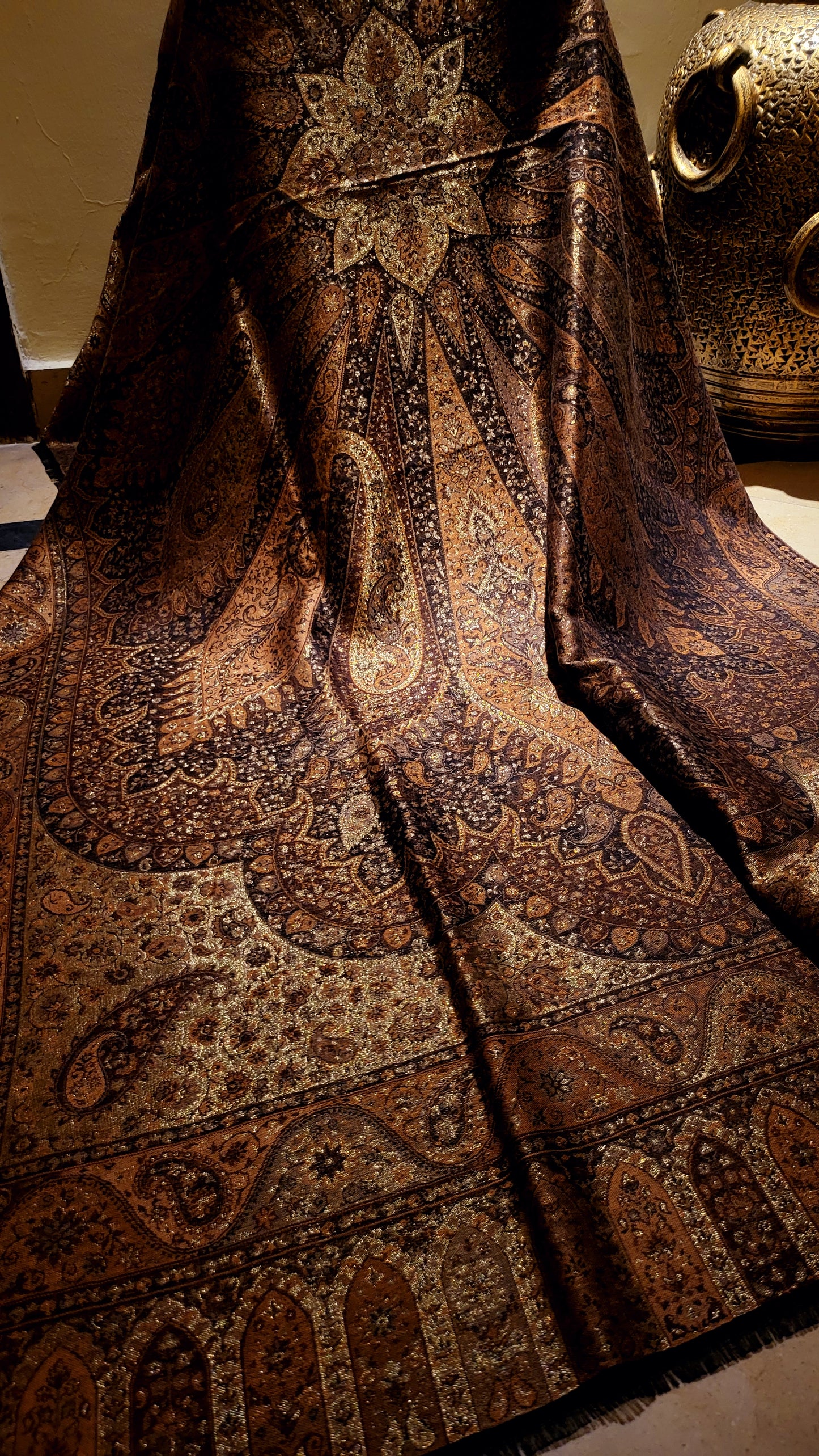 Choco brown : Reversible kaani