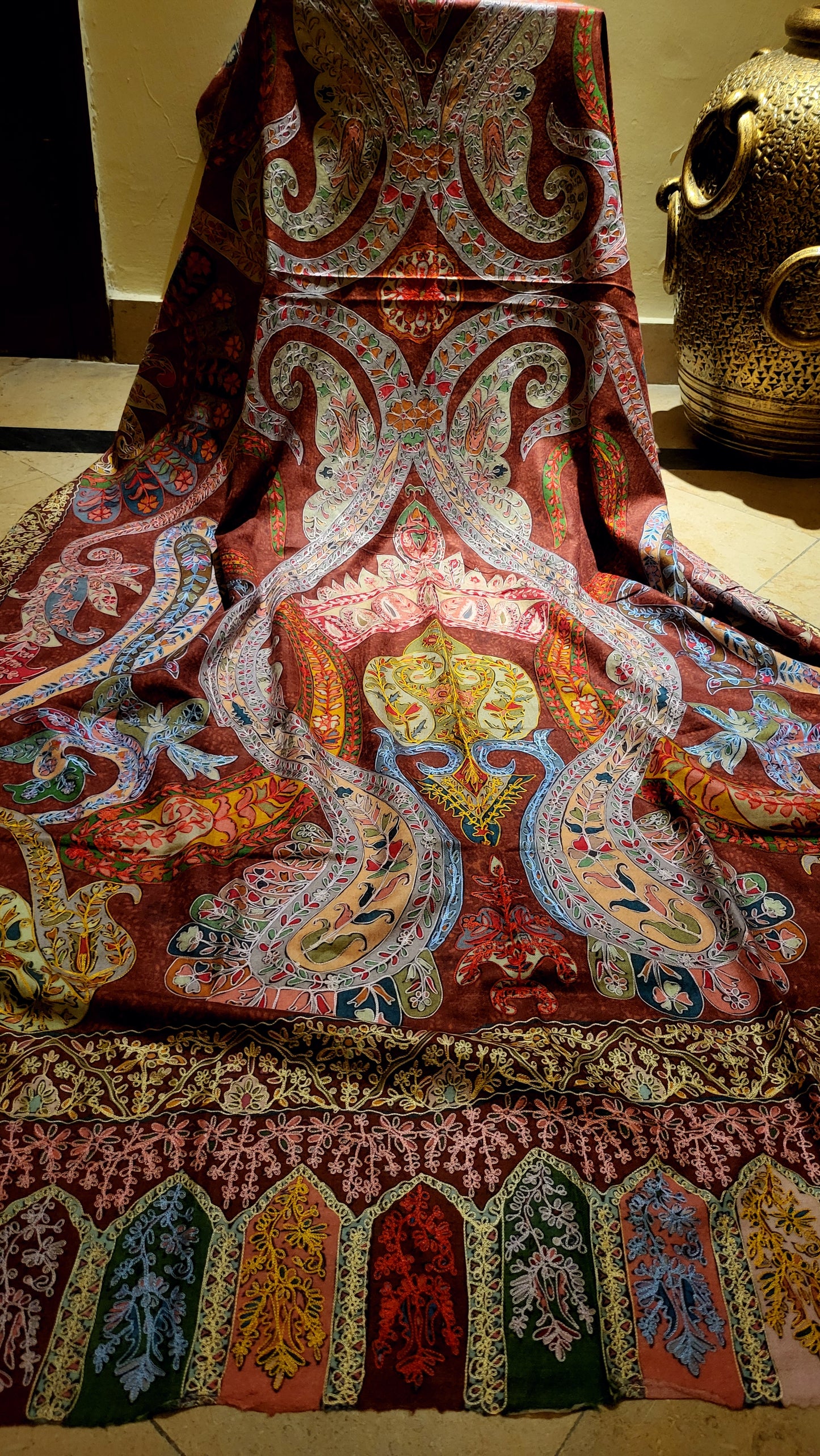 Brown love : Reelkaar shawl