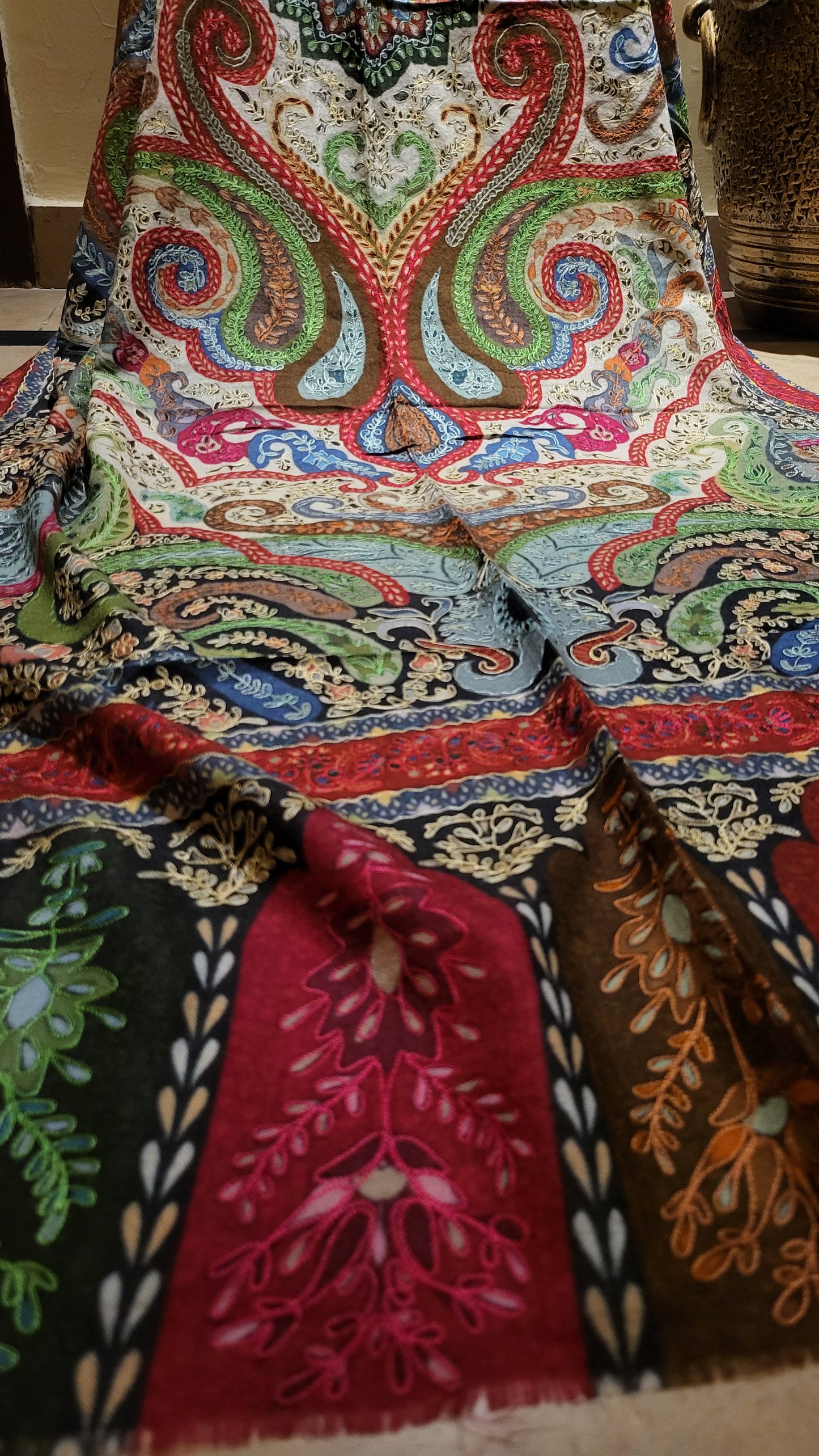 Red and more : Reelkaar shawl