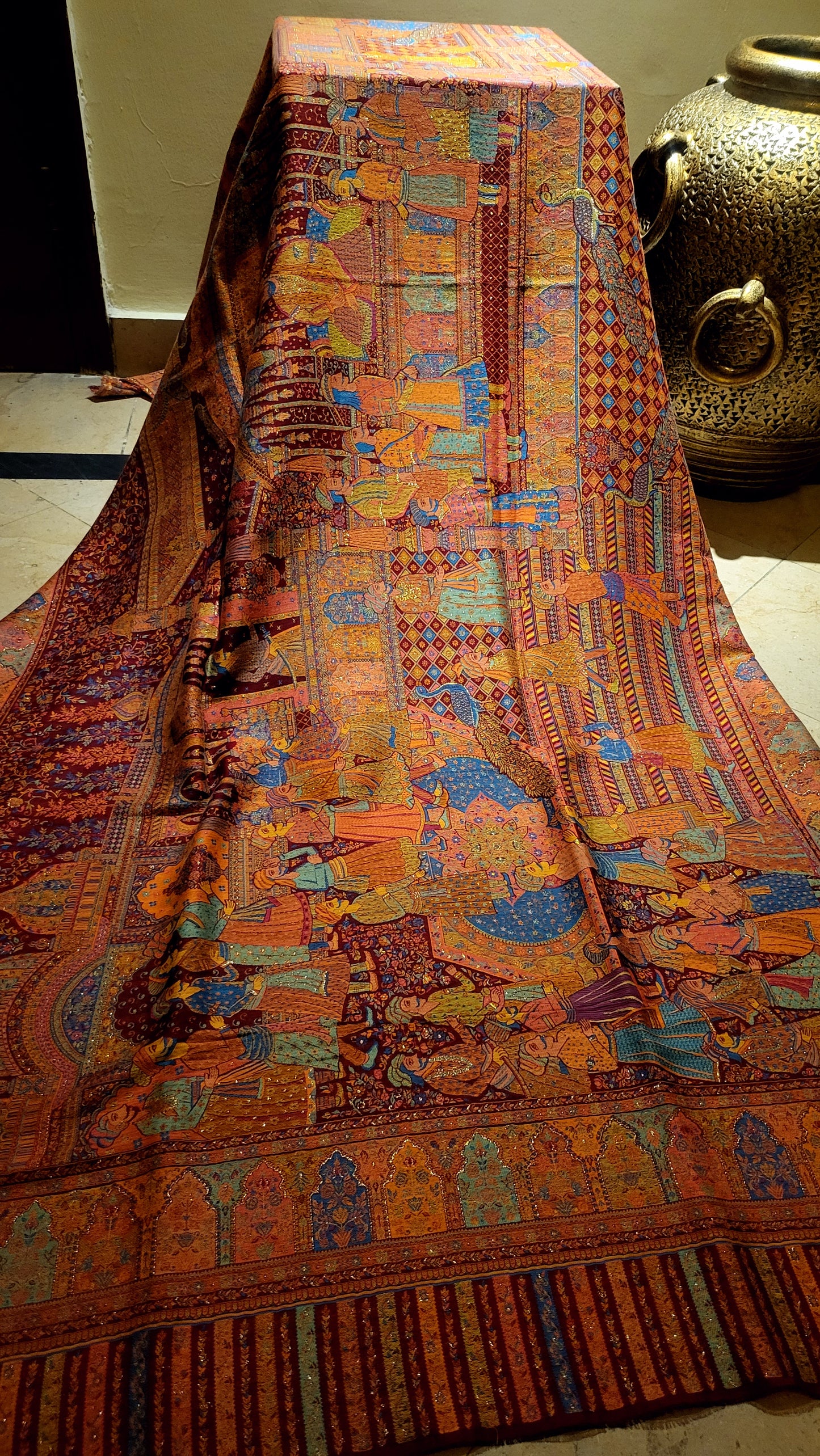 Darbari shahjahan kaani : Toosh shawl
